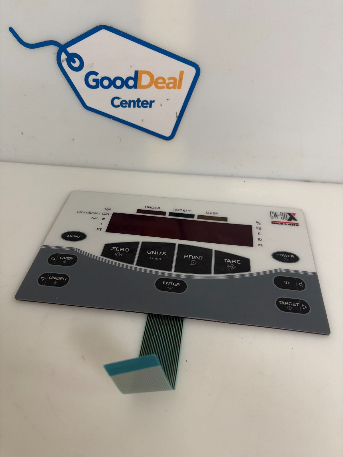 RICELAKE CW-90X INDICATOR TOUCH PANEL 104915 REV E