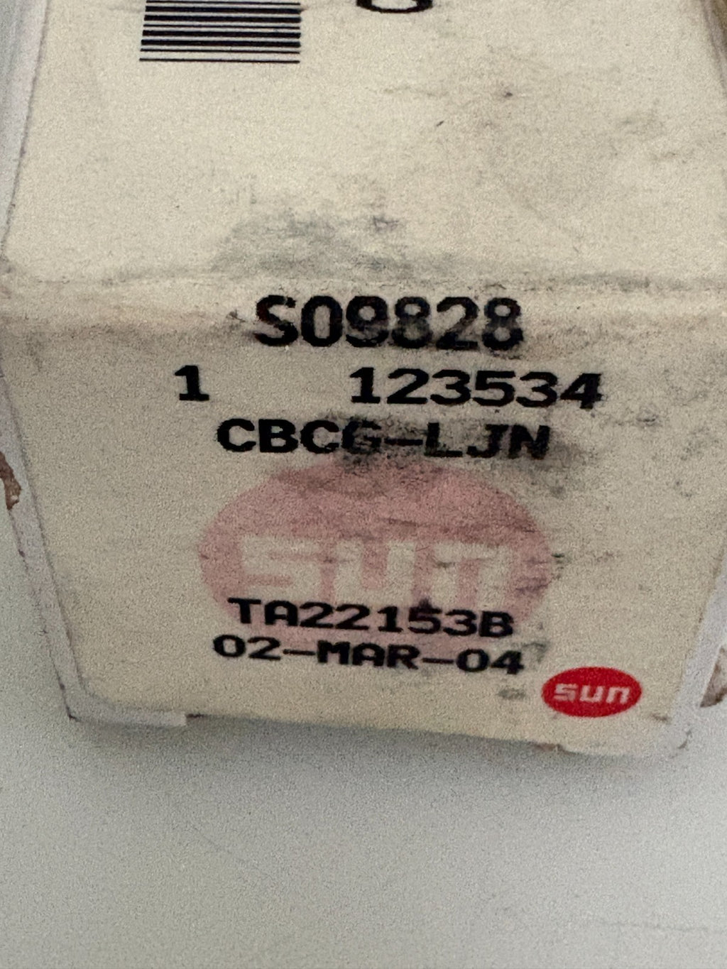 SUN HYDRAULICS COUNTER BALANCE VALVE CBCG-LJN 3