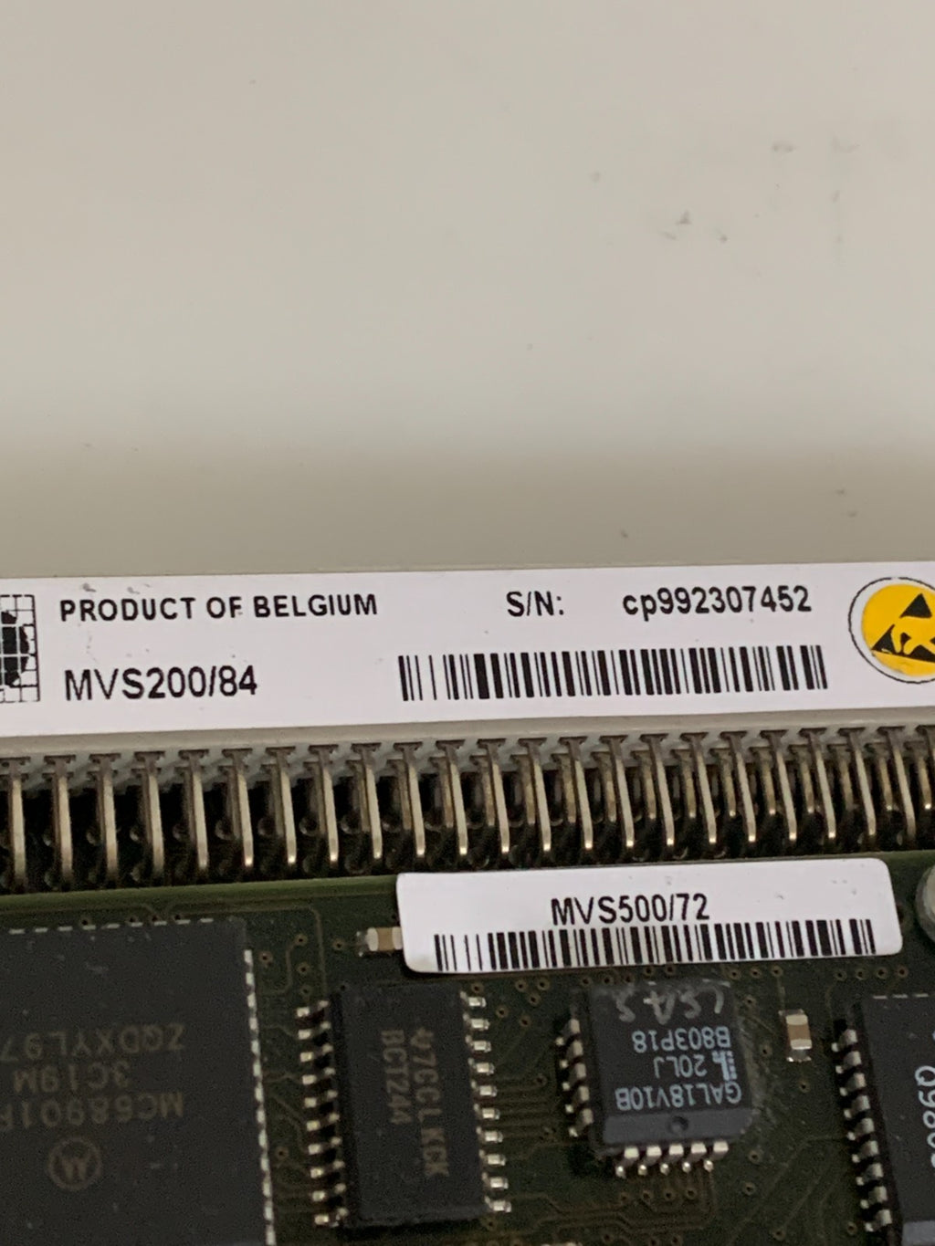 SIEMENS ICOS CIRCUIT BOARD CAMERA CONTROL MVS EDA 1 MVS 100 MC541
