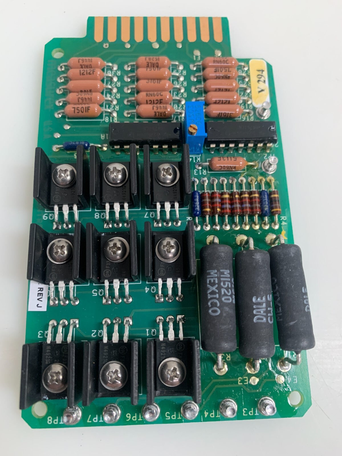 HONEYWELL MEASUREX PCB CIRCUIT BOARD 05298102 REV J1