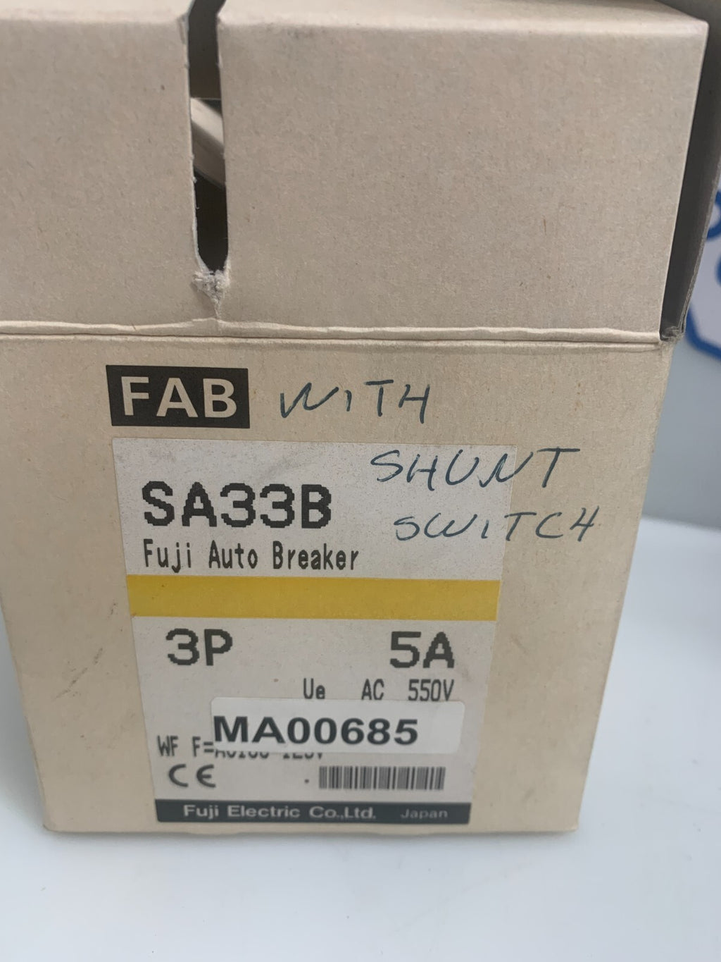 FUJI  SA33B   Auto Breaker   BB3ASB-005