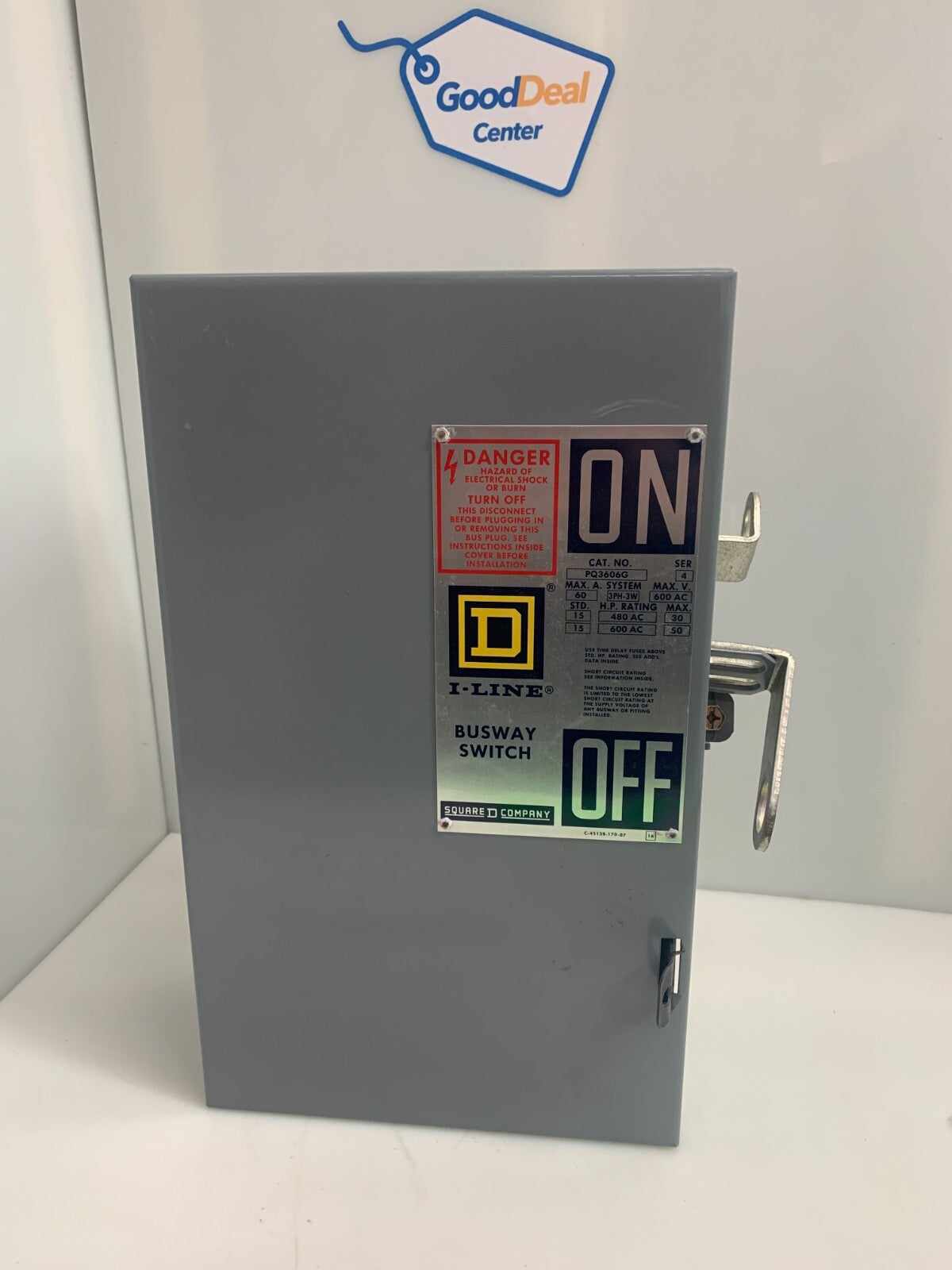 Square D PQ3606G 60 amp 600V Vertical Busway Switch