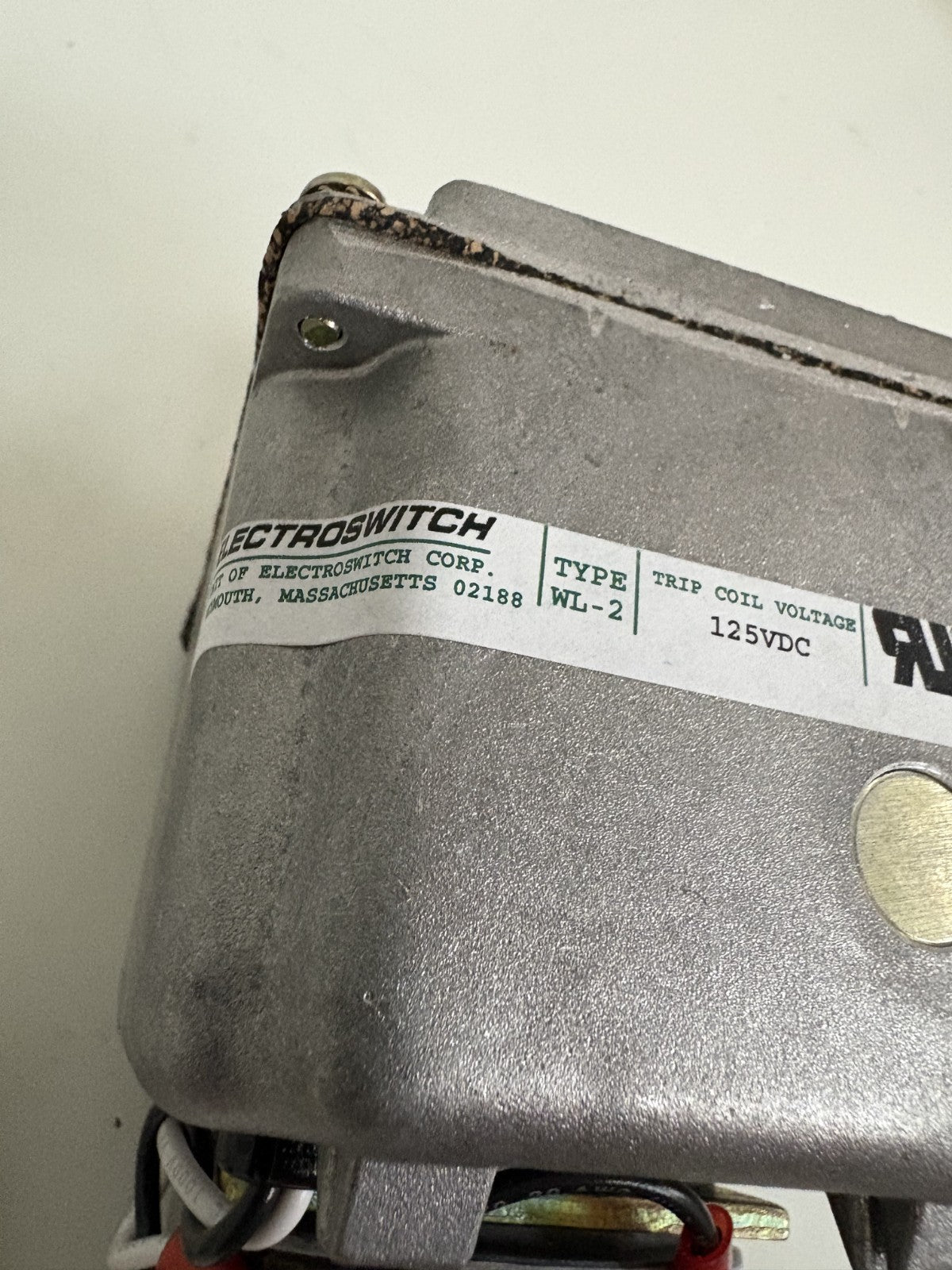 ELECTRO SWITCH CORP TYPE WL-2 ROTARY SWITCH 796A205G053