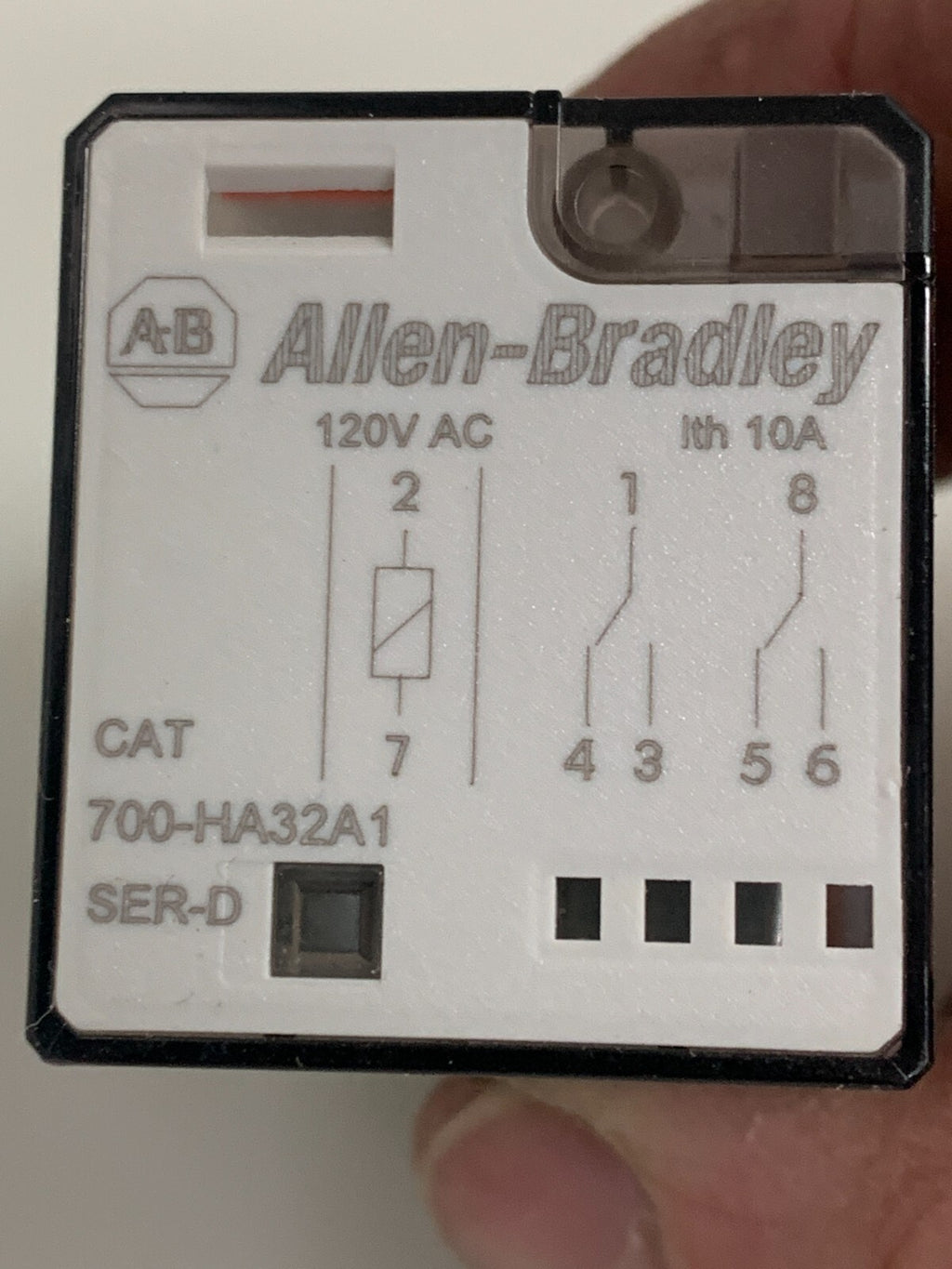 ALLEN BRADLEY  10A Relay  700-HA32A1  Serie D  (Lot of 2)2
