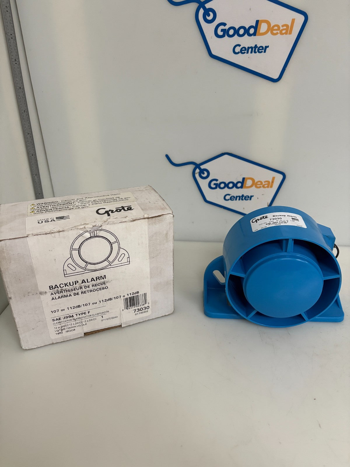 GROTE BACKUP ALARM SAE J994 TYPE F