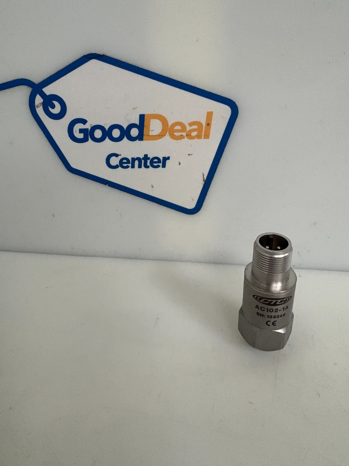 CTC ACCELEROMETER VIBRATION SENSOR AC102-1A 