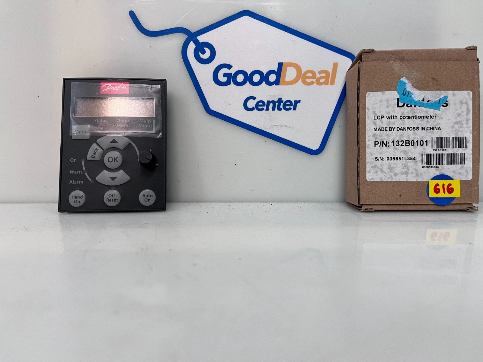 Danfoss New 132B0101 LCP with potentiometer