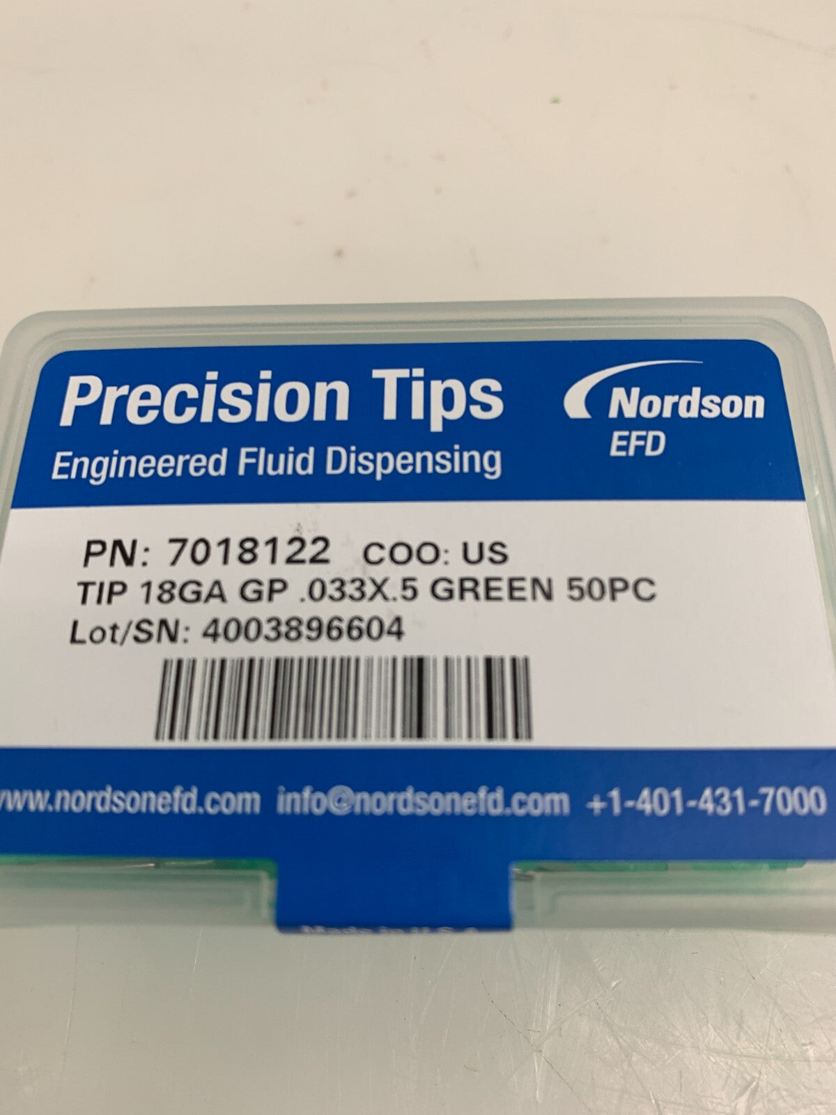 NORDSON  EFD   Precision Tips  7018122 (Box of 50)