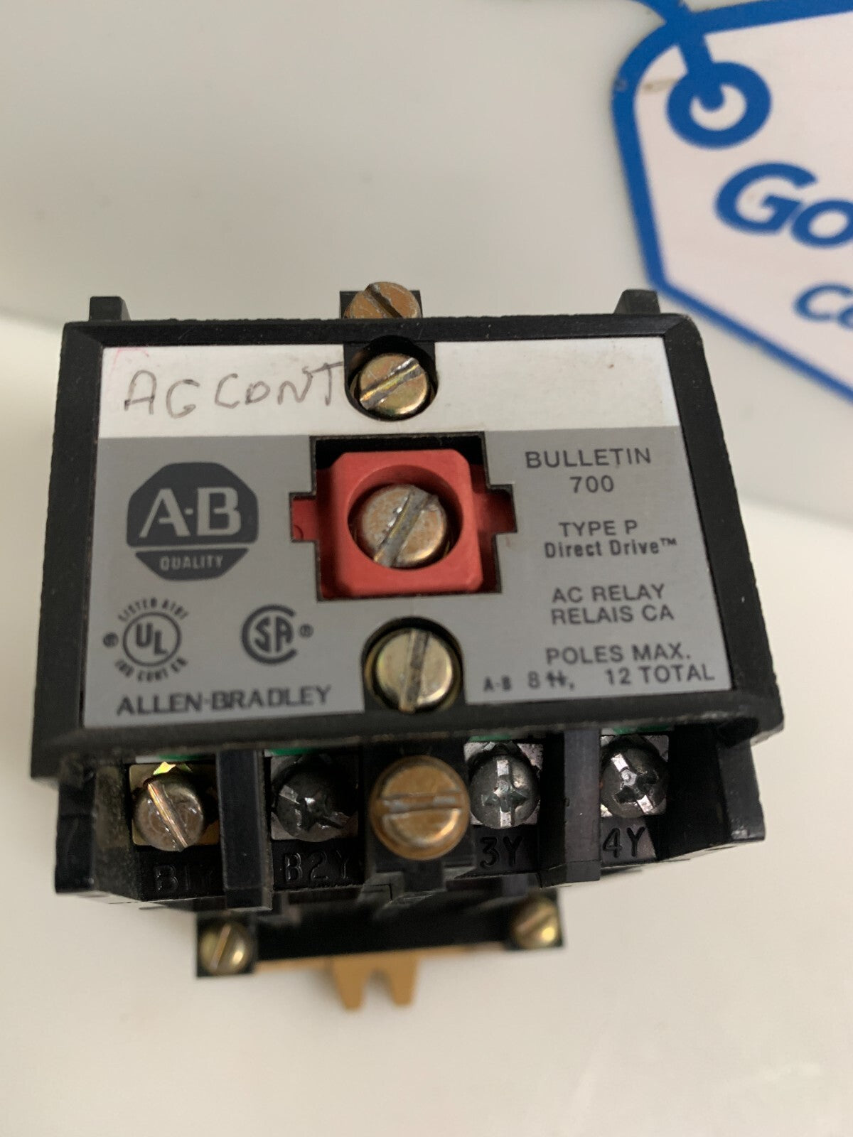 ALLEN BRADLEY AC RELAY 700-P200A1