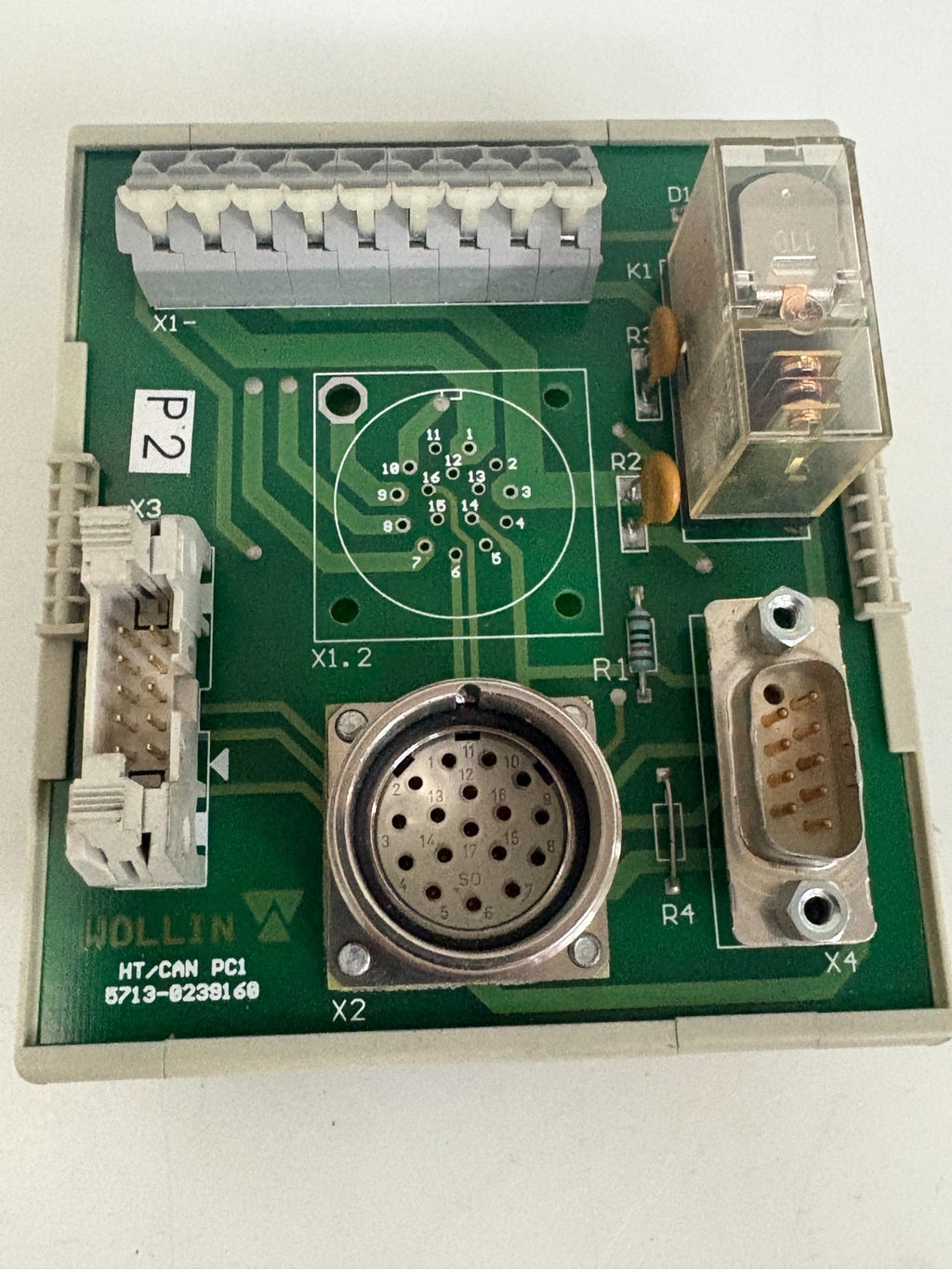 WOLLIN RELAY BOARD HT/CAN PC1 5713-0238160