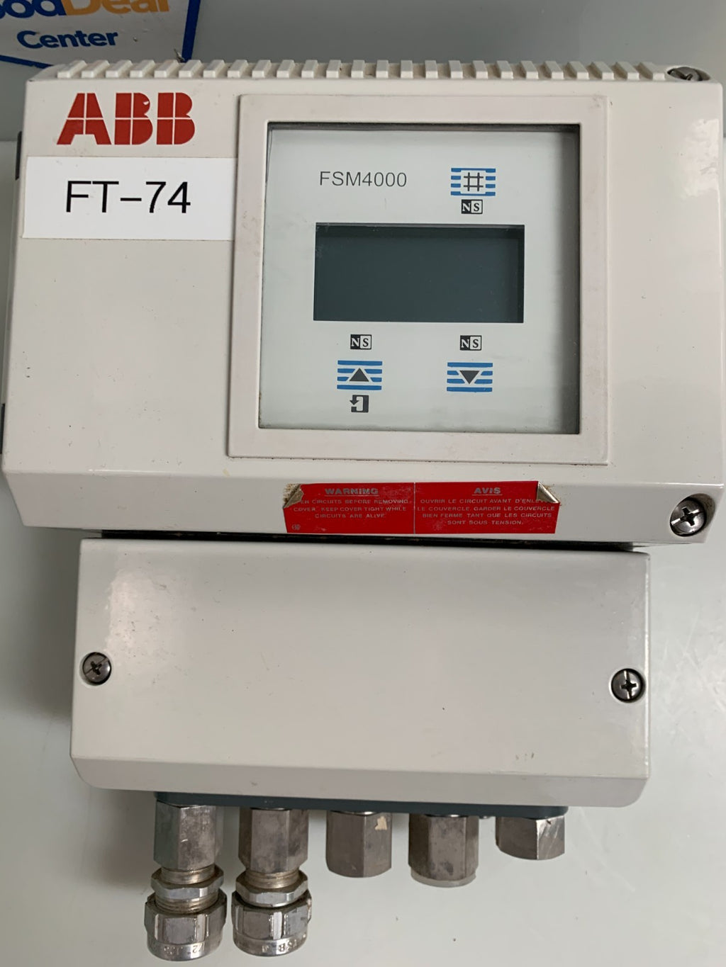 ABB FSM4000 SIGNAL CONVERTER S4 MODEL S4 ELECTROMAGNETIC TRANSMITTER