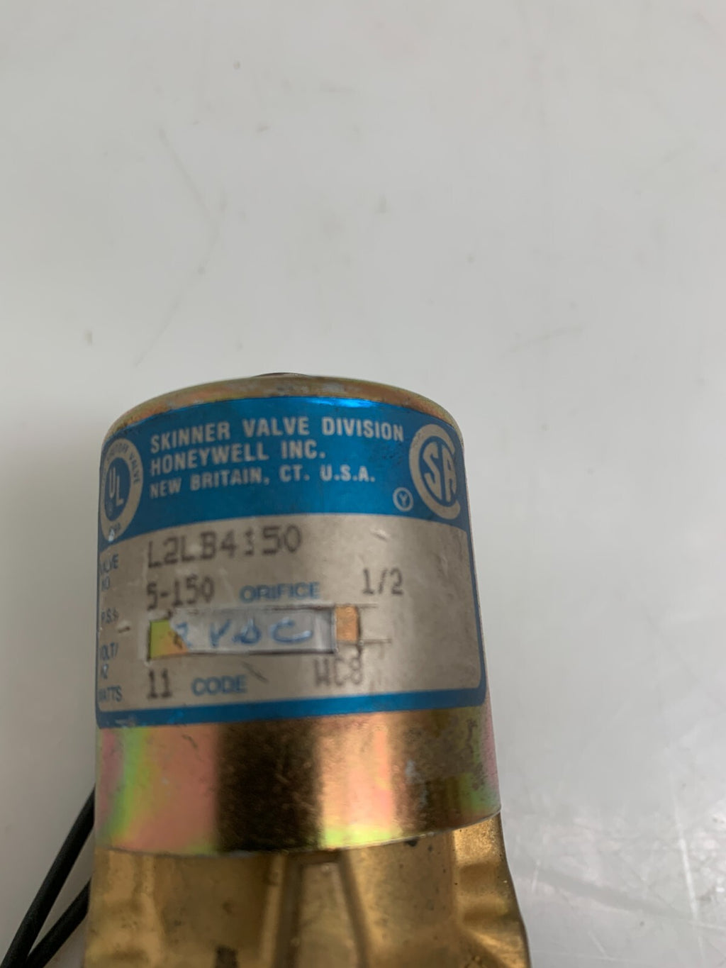 HONEYWELL  Skinner Valve  L2LB4150