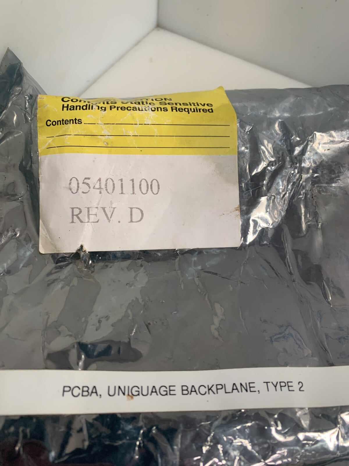 HONEYWELL MEASUREX UNIGAUGE BACKPLANE 4 SLOT 05401100 REV D1