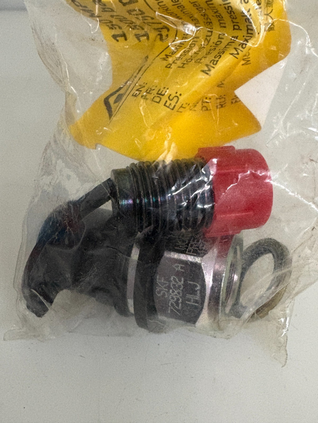 SKF HYDRAULIC CONNECTOR 729832A