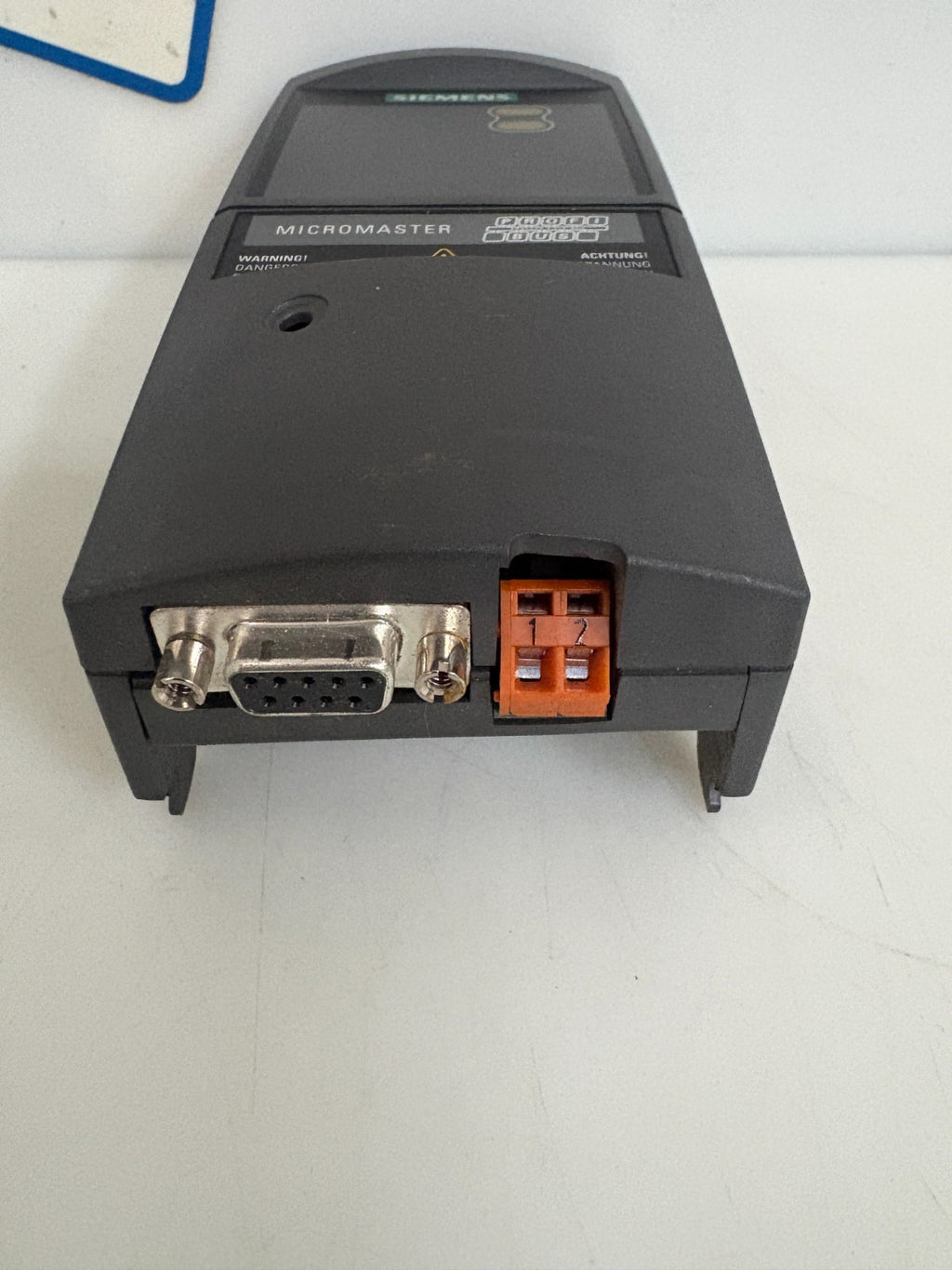 SIEMENS MICROMASTER 4 PROFIBUS MODULE 6SE6400-1PB00-0AA02