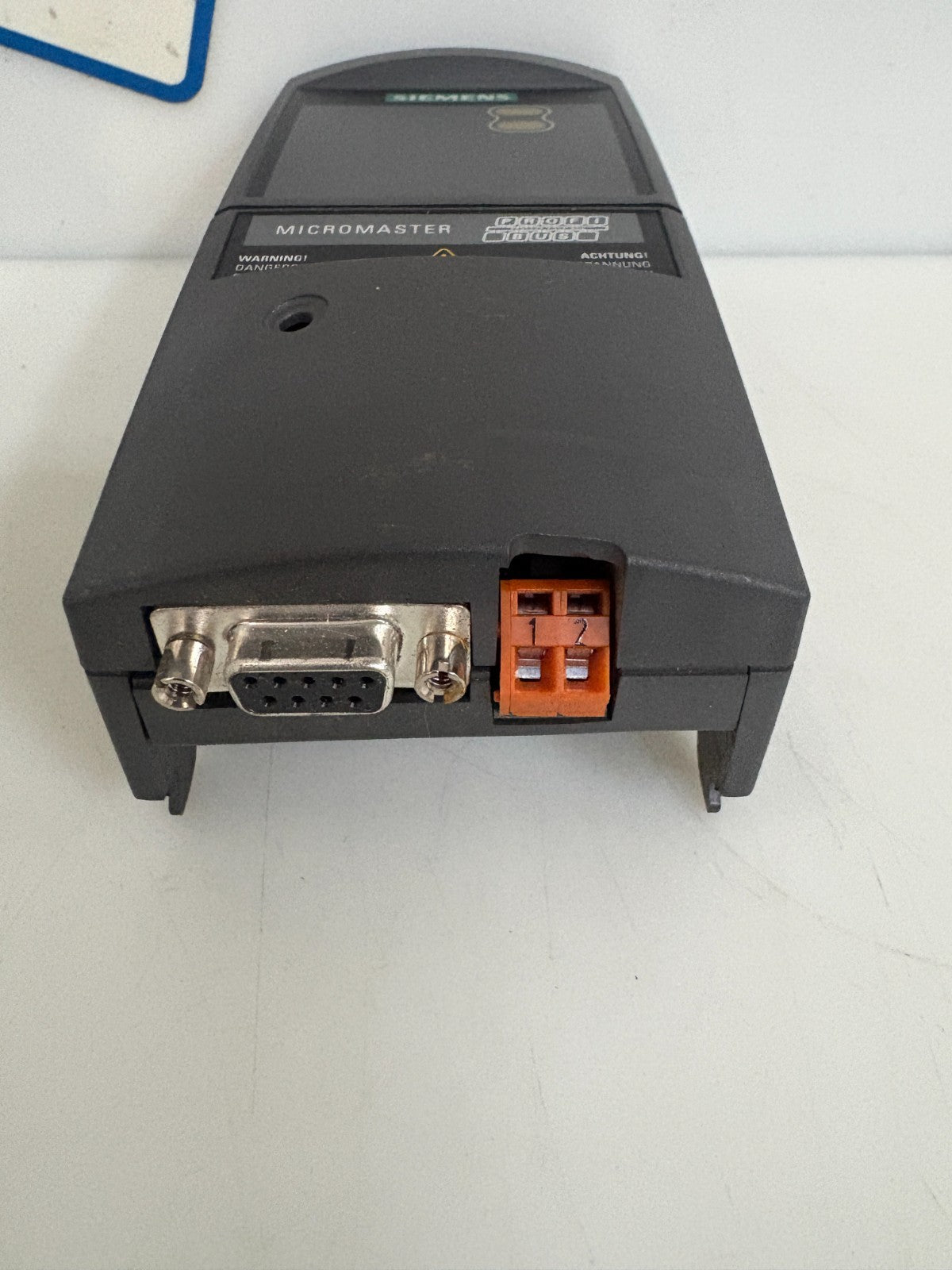 SIEMENS MICROMASTER 4 PROFIBUS MODULE 6SE6400-1PB00-0AA02