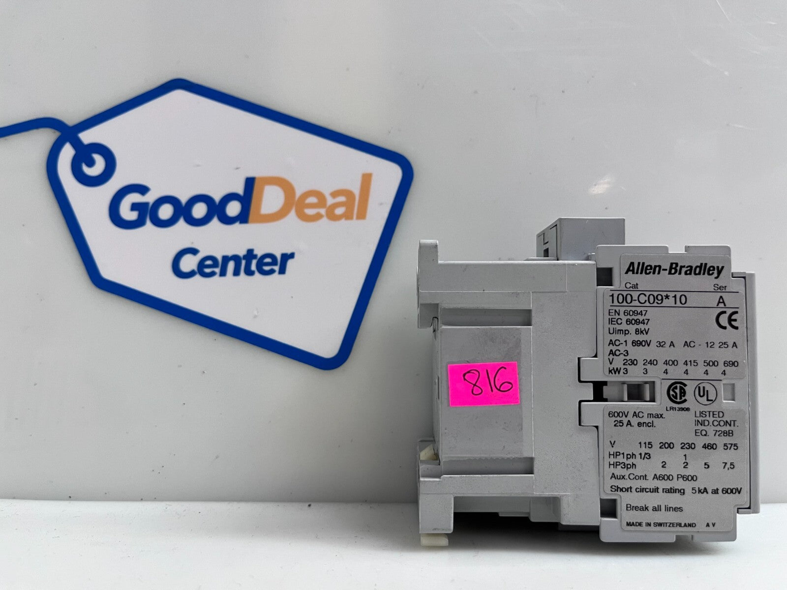 ALLEN BRADLEY 100-C09*10 Contactor0