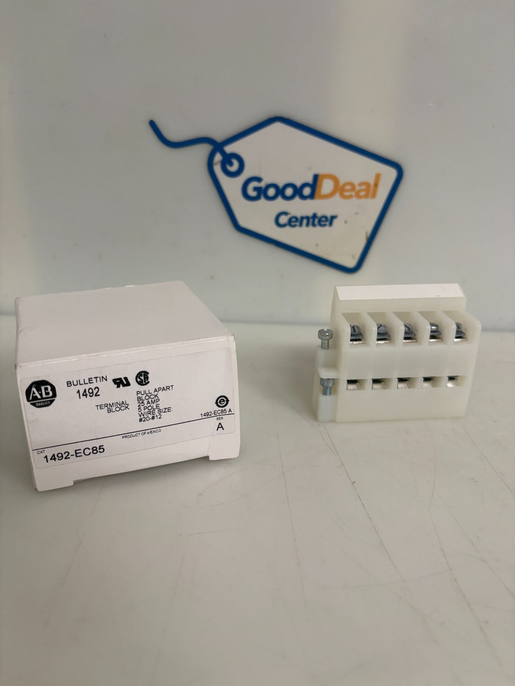 ALLEN BRADLEY TERMINAL BLOCK 1492-EC85 A 0