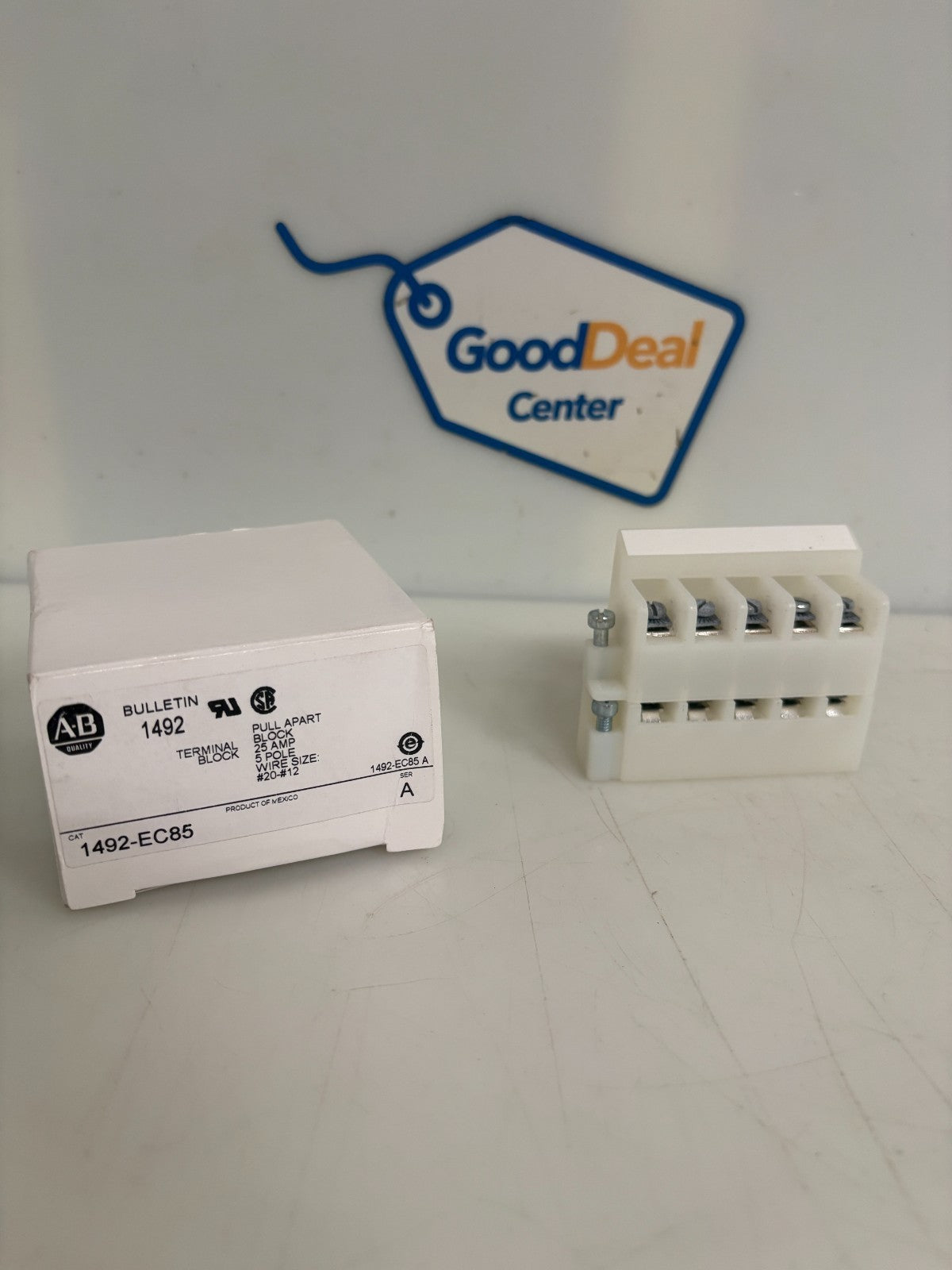 ALLEN BRADLEY TERMINAL BLOCK 1492-EC85 A 0