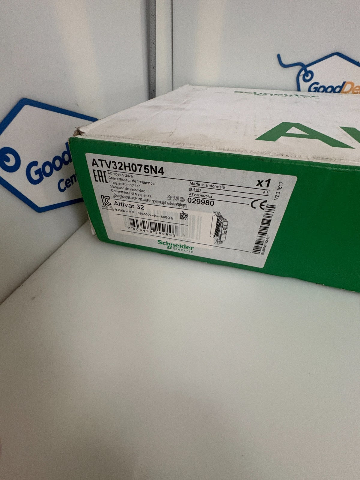 SCHNEIDER ALTIVAR 32 AC SPEED DRIVE ATV32H07SN44