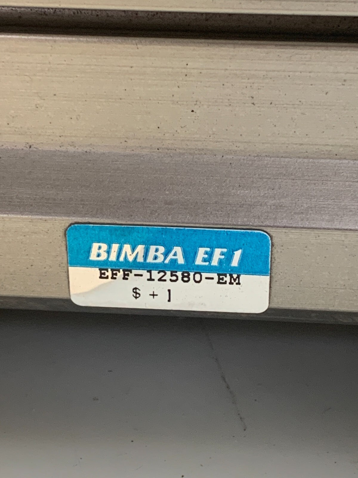 BIMBA EF1 EFF-12580-EM Flat Lift Table Compact Guided Air Cylinder