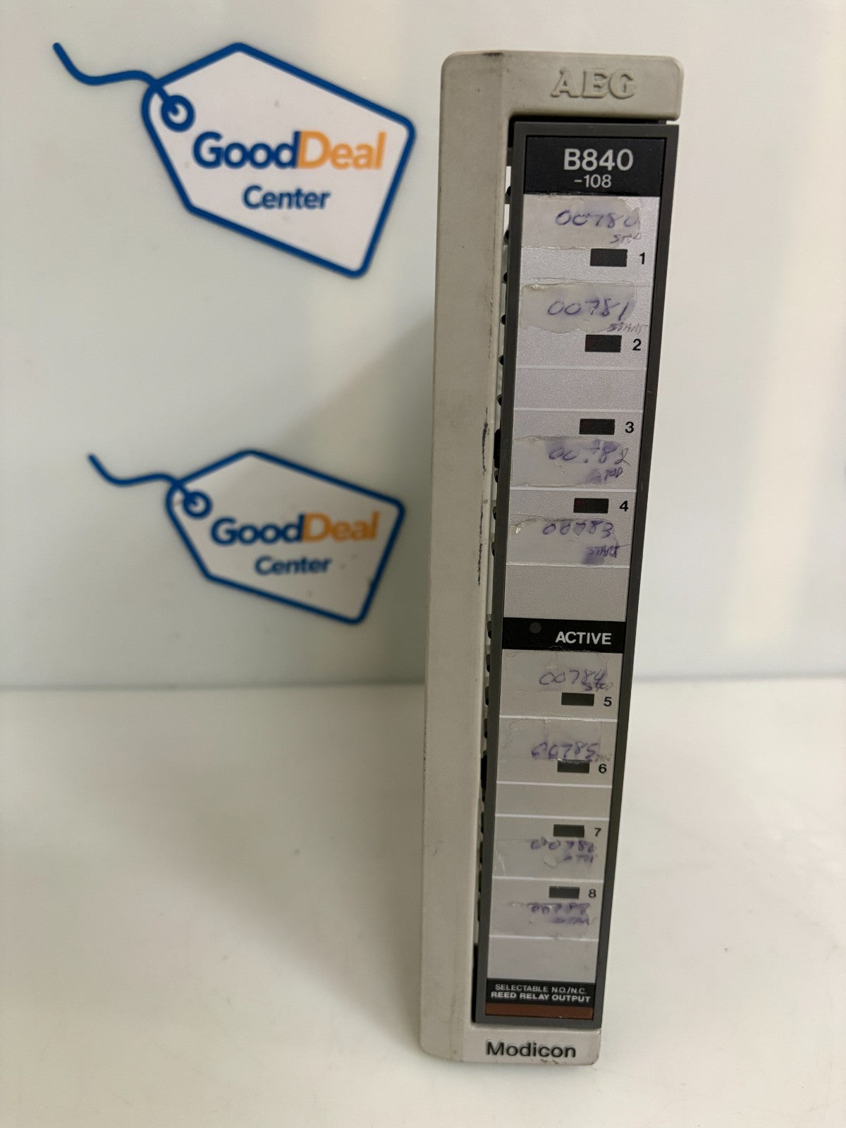 GOULD MODICON REED RELAY OUTPUT 8PT AS-B840-108