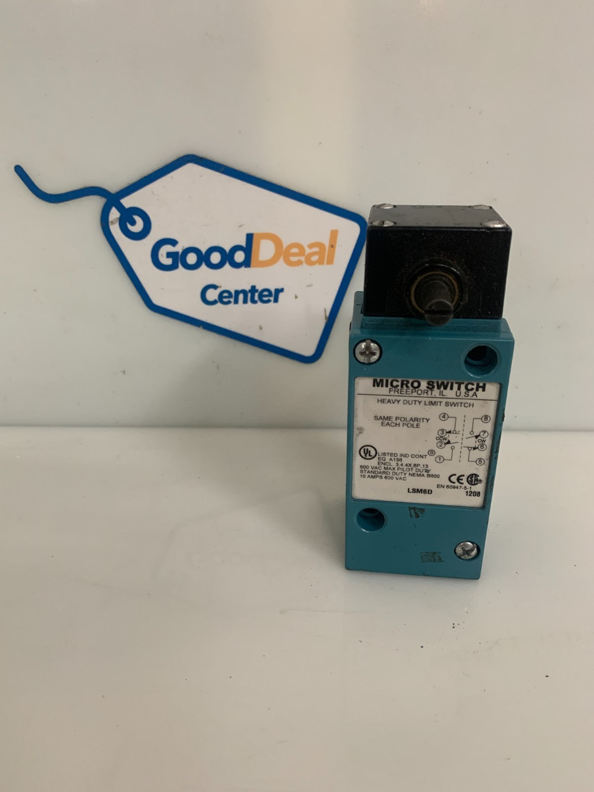 HONEYWELL MICRO SWITCH HEAVY DUTY LIMIT SWITCH #LSM6D0