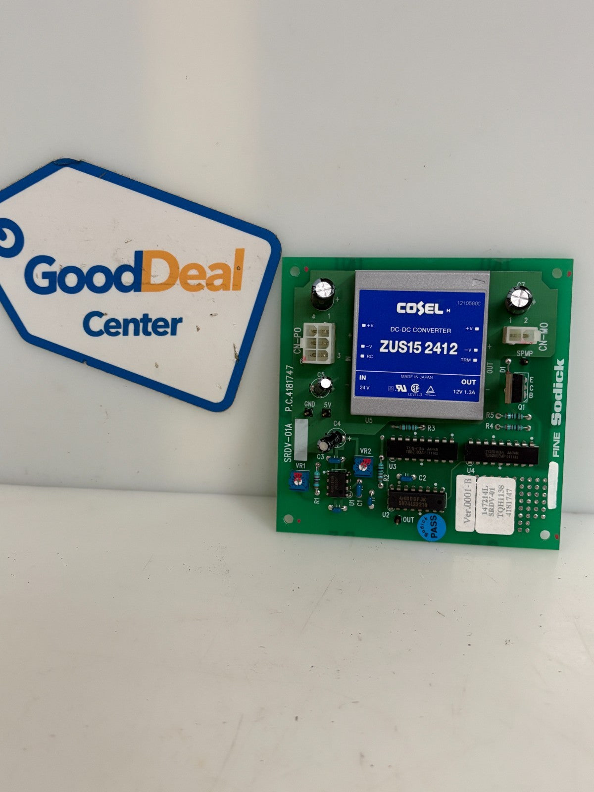 SODICK SRDV-01A P.C. 4181747 COSEL MODULE 