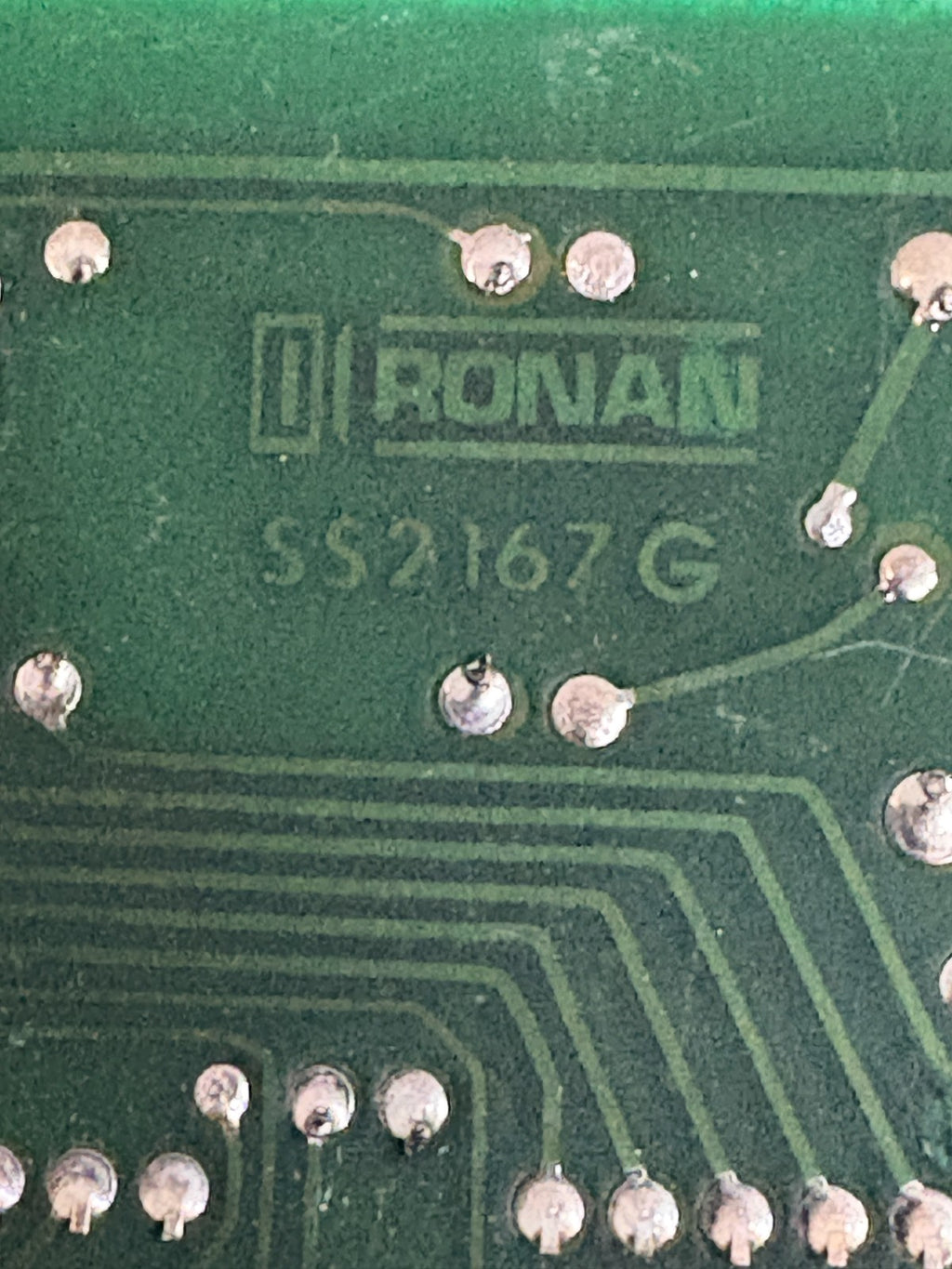 RONAN CIRCUIT BOARD SS2167G FS-0000 R9 877852
