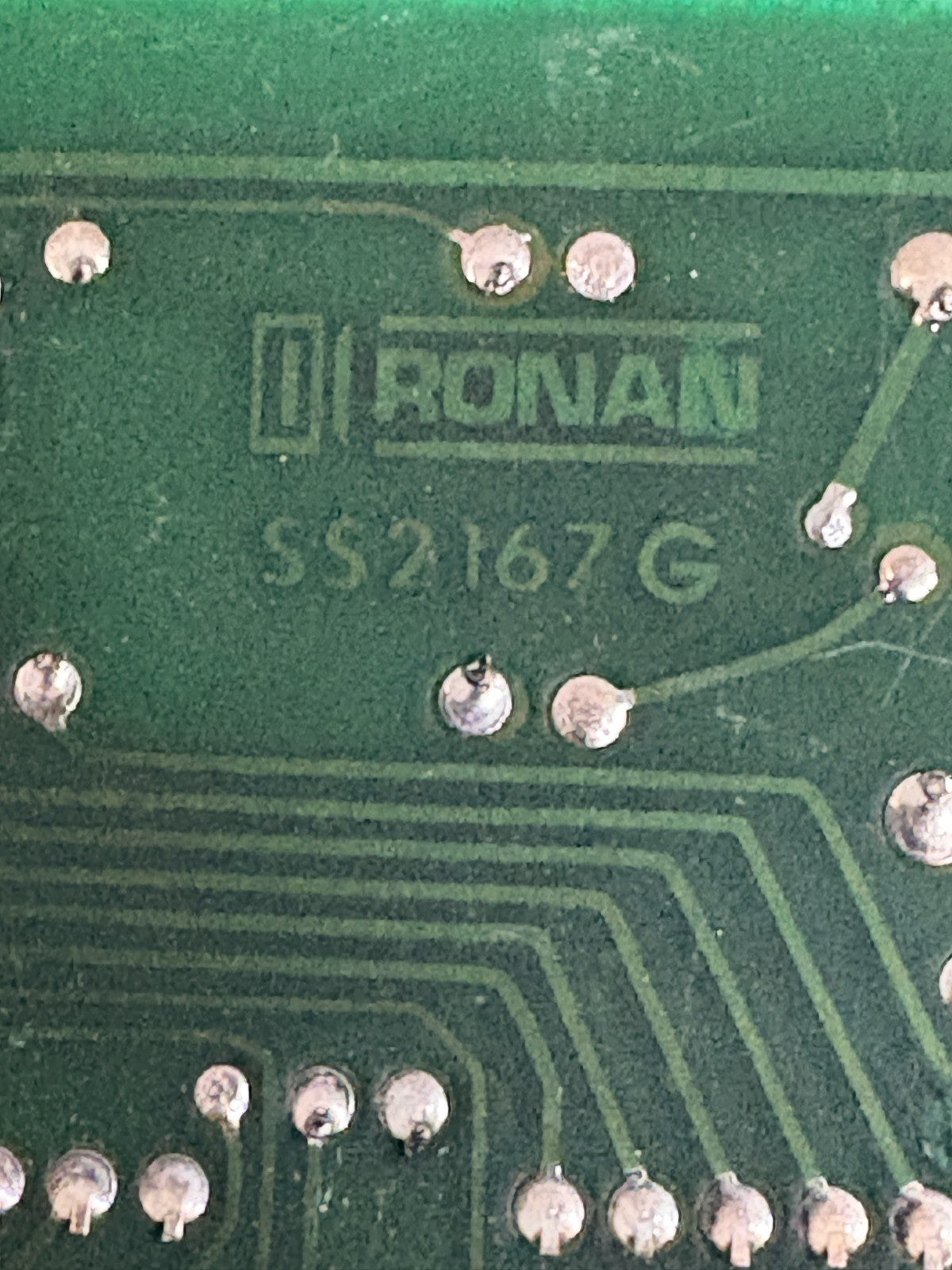 RONAN CIRCUIT BOARD SS2167G FS-0000 R9 877852
