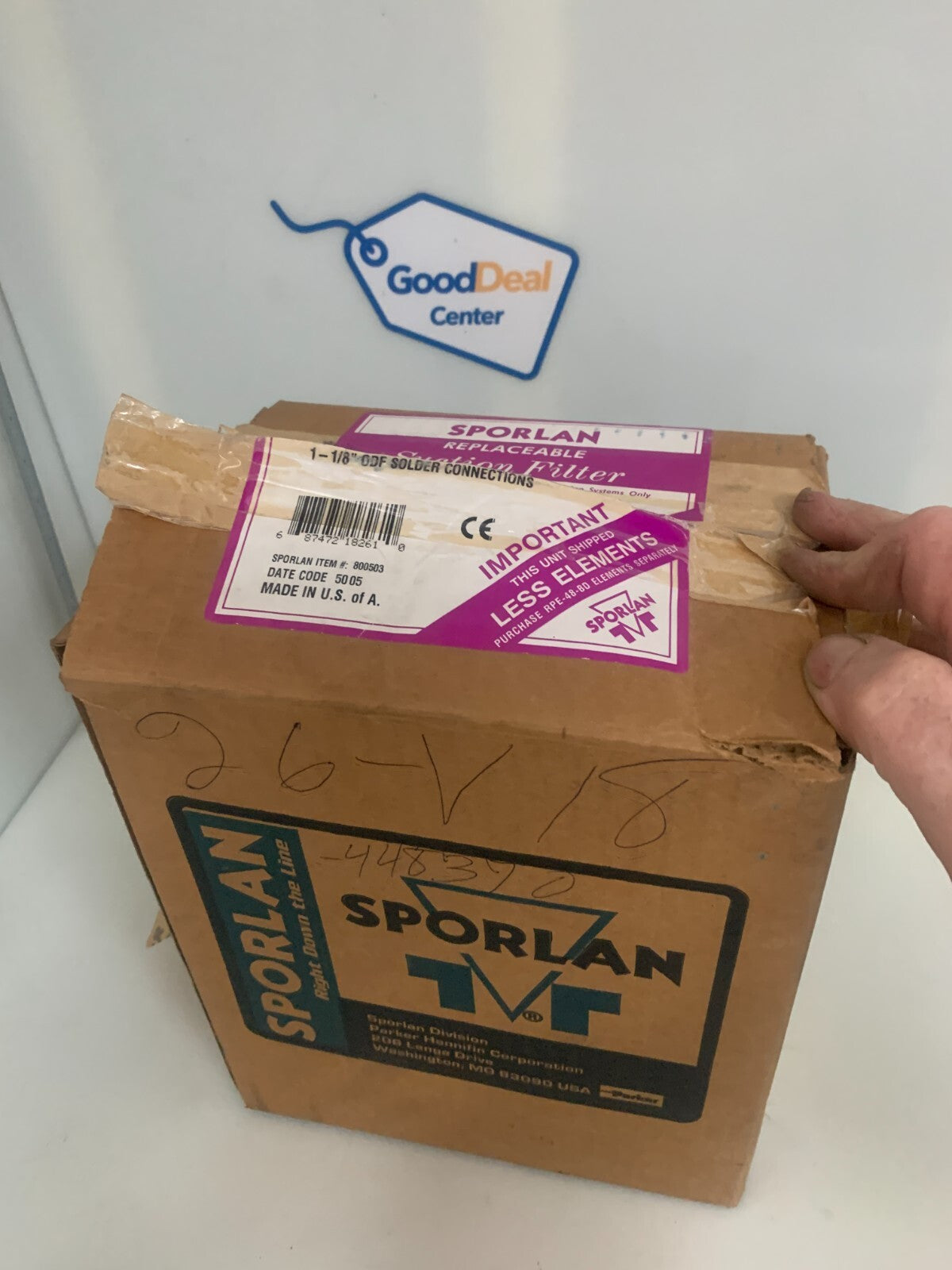 SPORLAN SUCTION FILTER RSF-489-T5