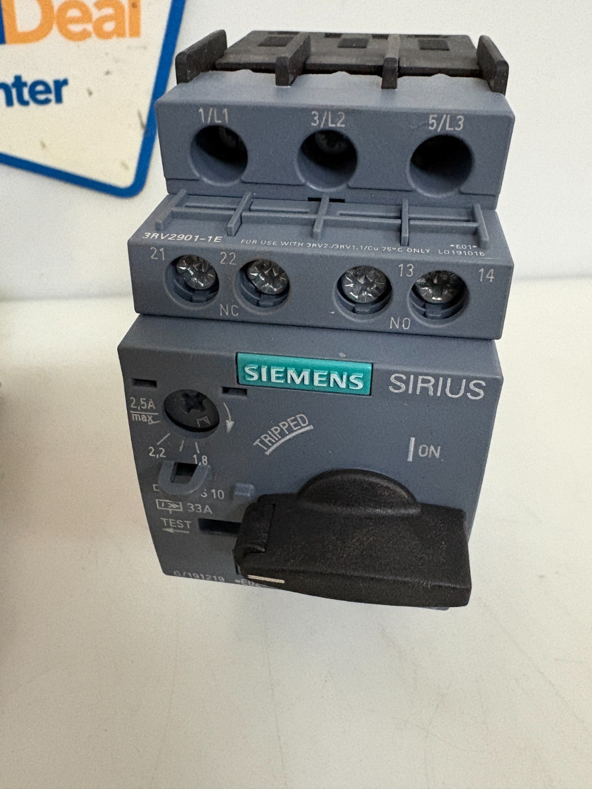 SIEMENS CIRCUIT BREAKER 3RV2021-1EA101