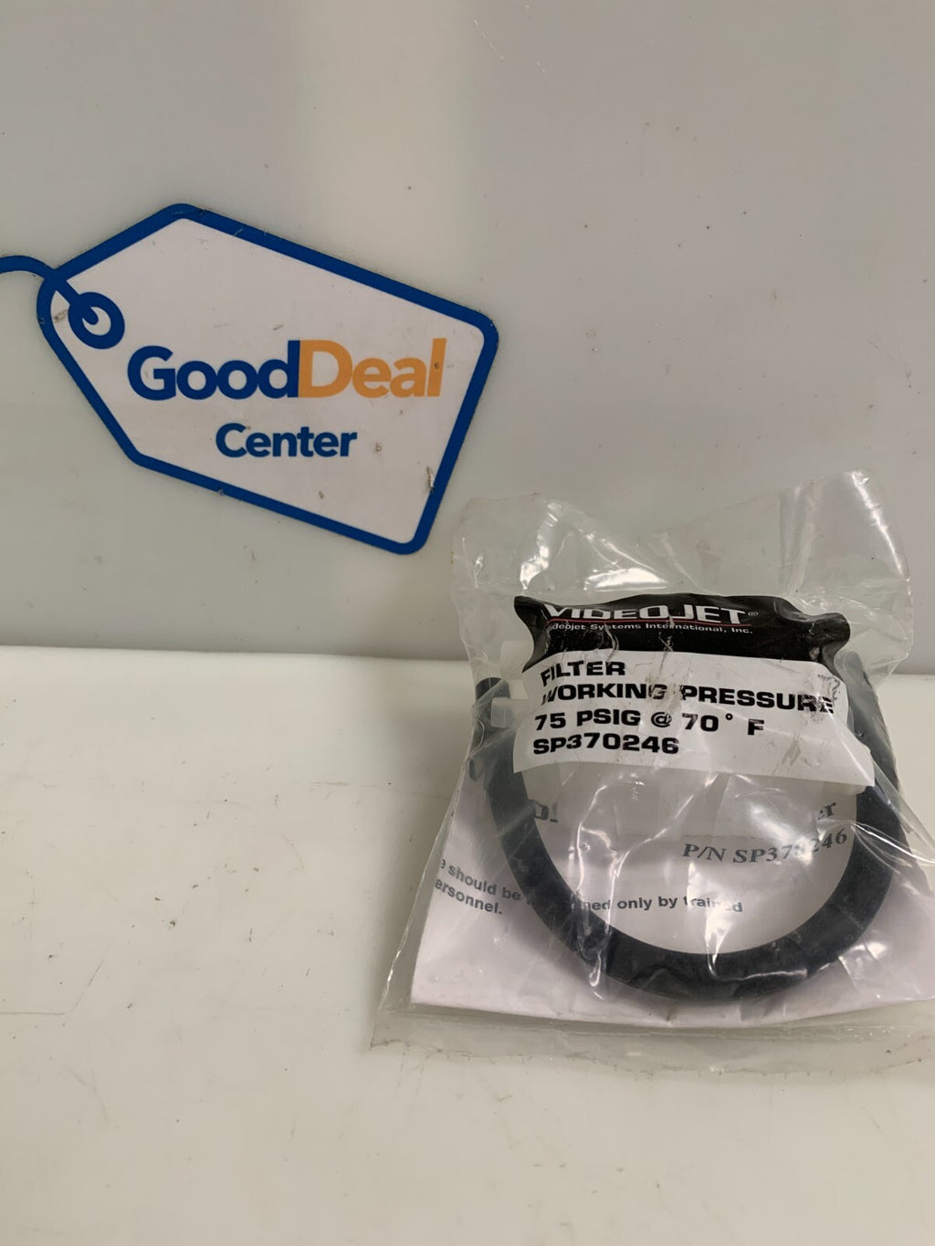 VIDEOJET FILTER WORKING PRESSURE 75PSIG #SP370 246