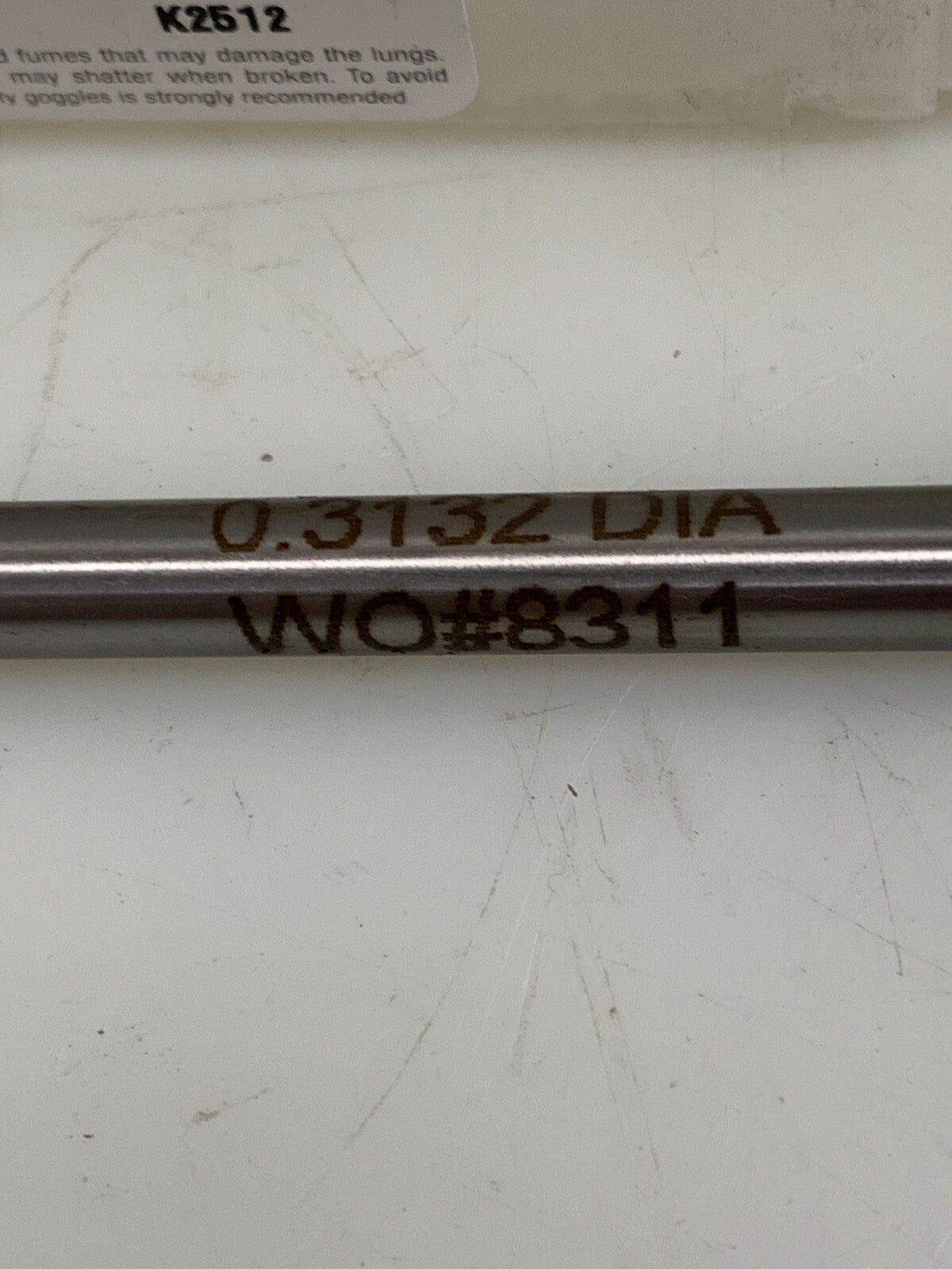 Lot of 2 Cleveland C27220 4001 .3132 DIA HSS SS STR FL REAMER