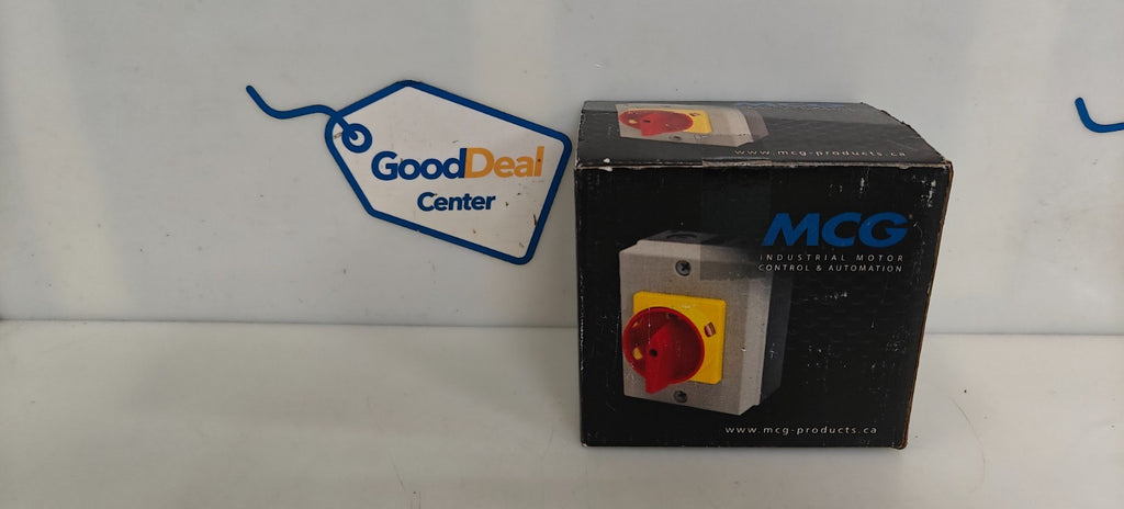 MCG ENCLOSED DISCONNECT MRD203P 20A/3POLE 0
