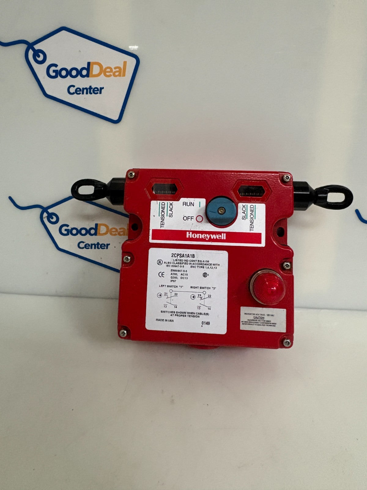HONEYWELL CABLE PULL SAFETY SWITCH 2 CPSA1A1B