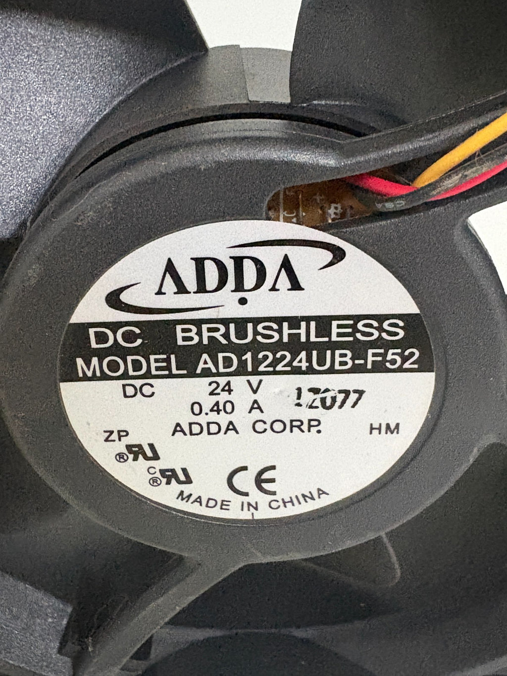 ADDA DC BRUSHLESS AXIAL FAN 24V AD1224UB-F521