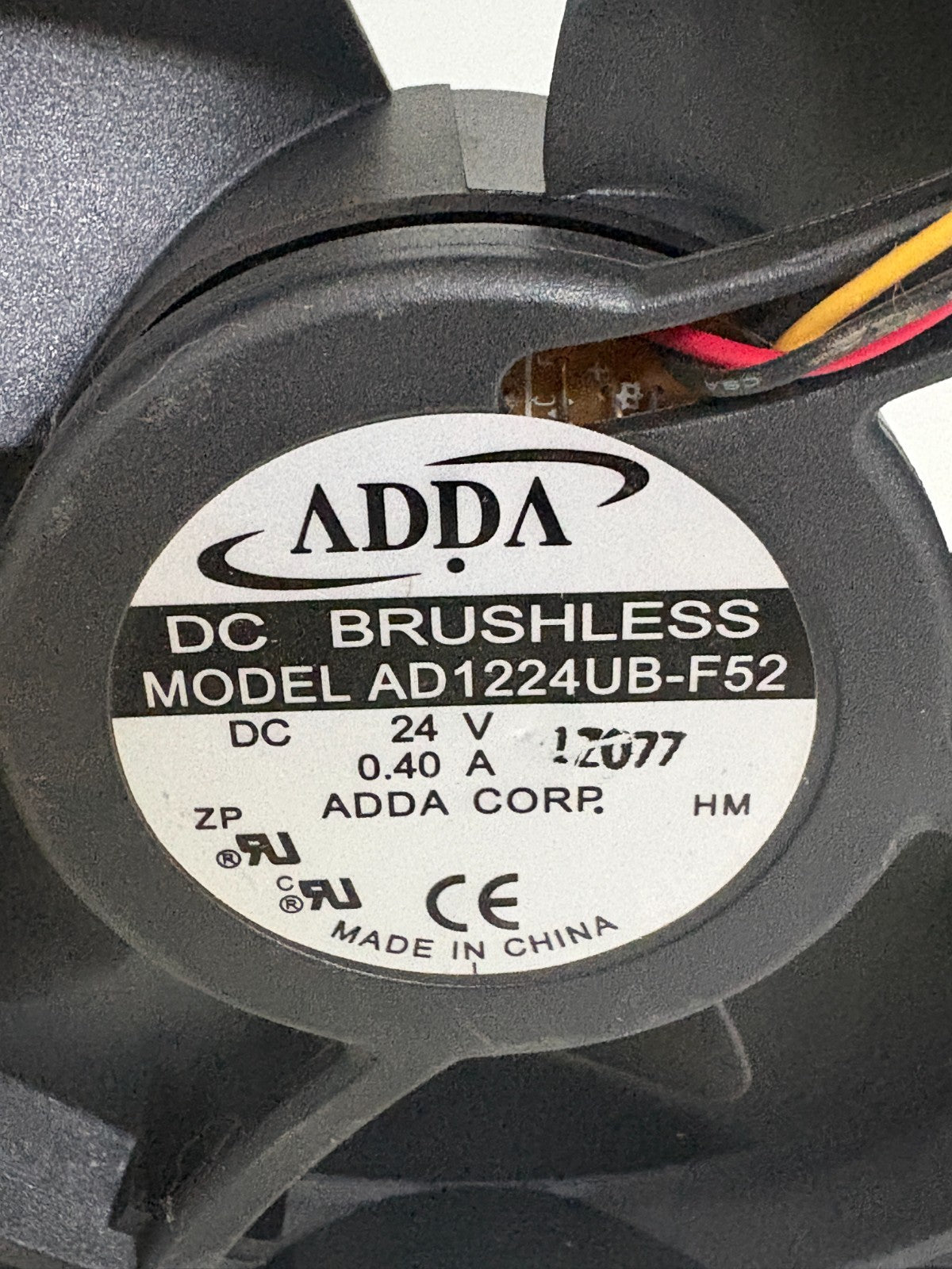 ADDA DC BRUSHLESS AXIAL FAN 24V AD1224UB-F521