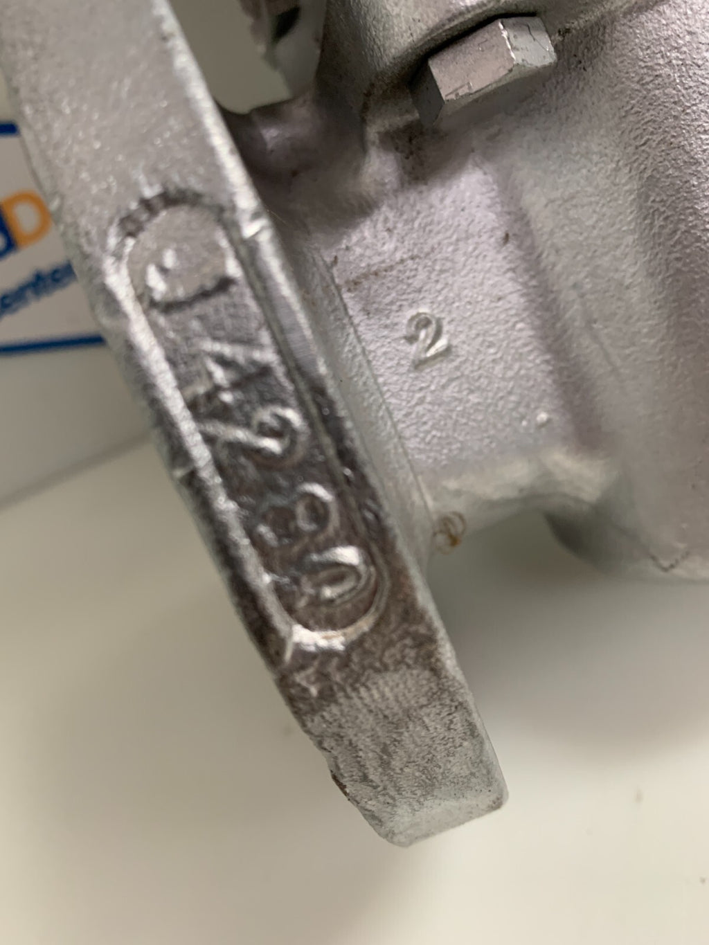 Continental Tufline SSteel CF8M Valve FIG 087 J4280 2" w/ Actuator no tag/plate