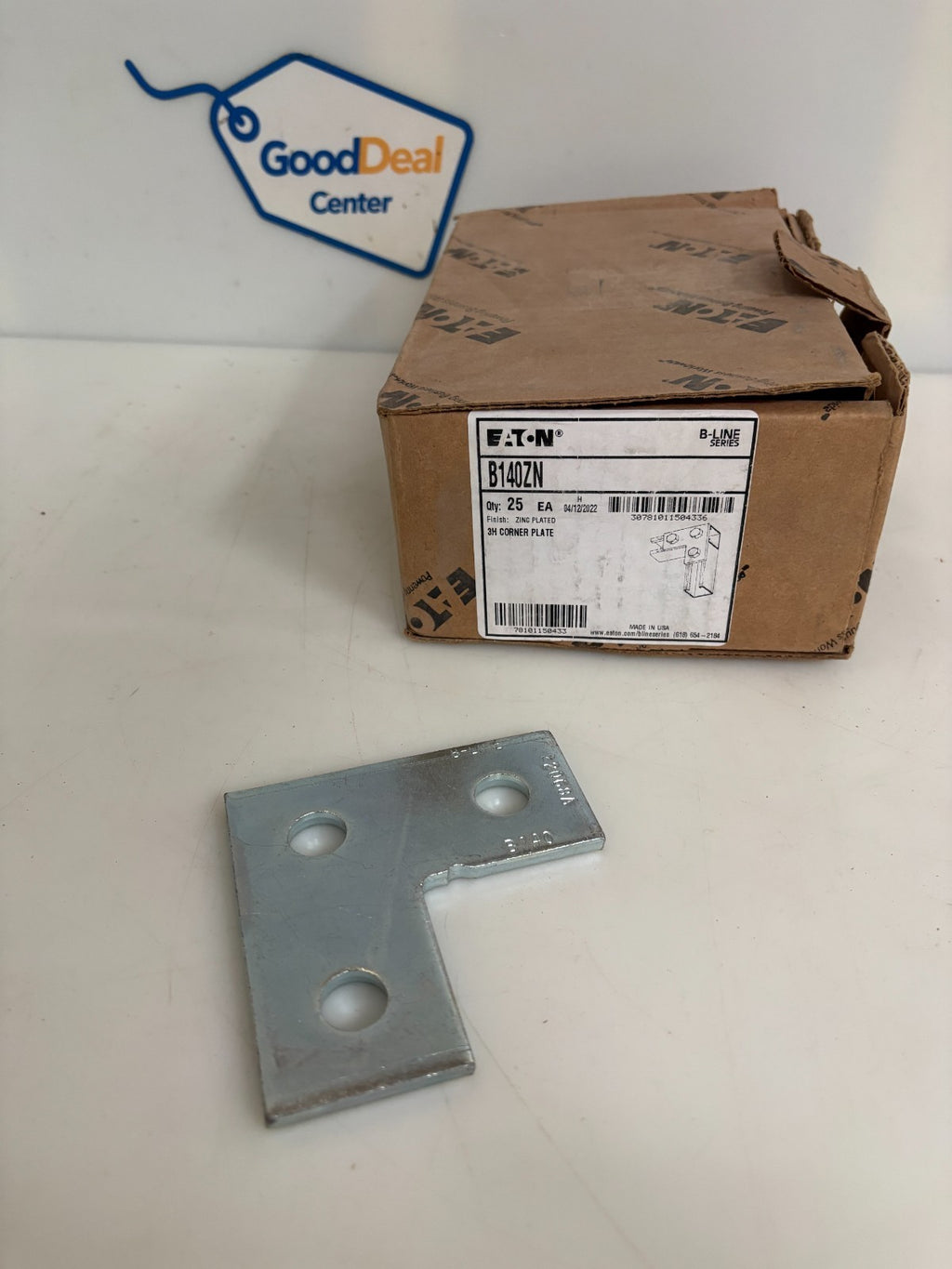 EATON 3H CORNER PLATE B14OZN 25 PER BOX 0
