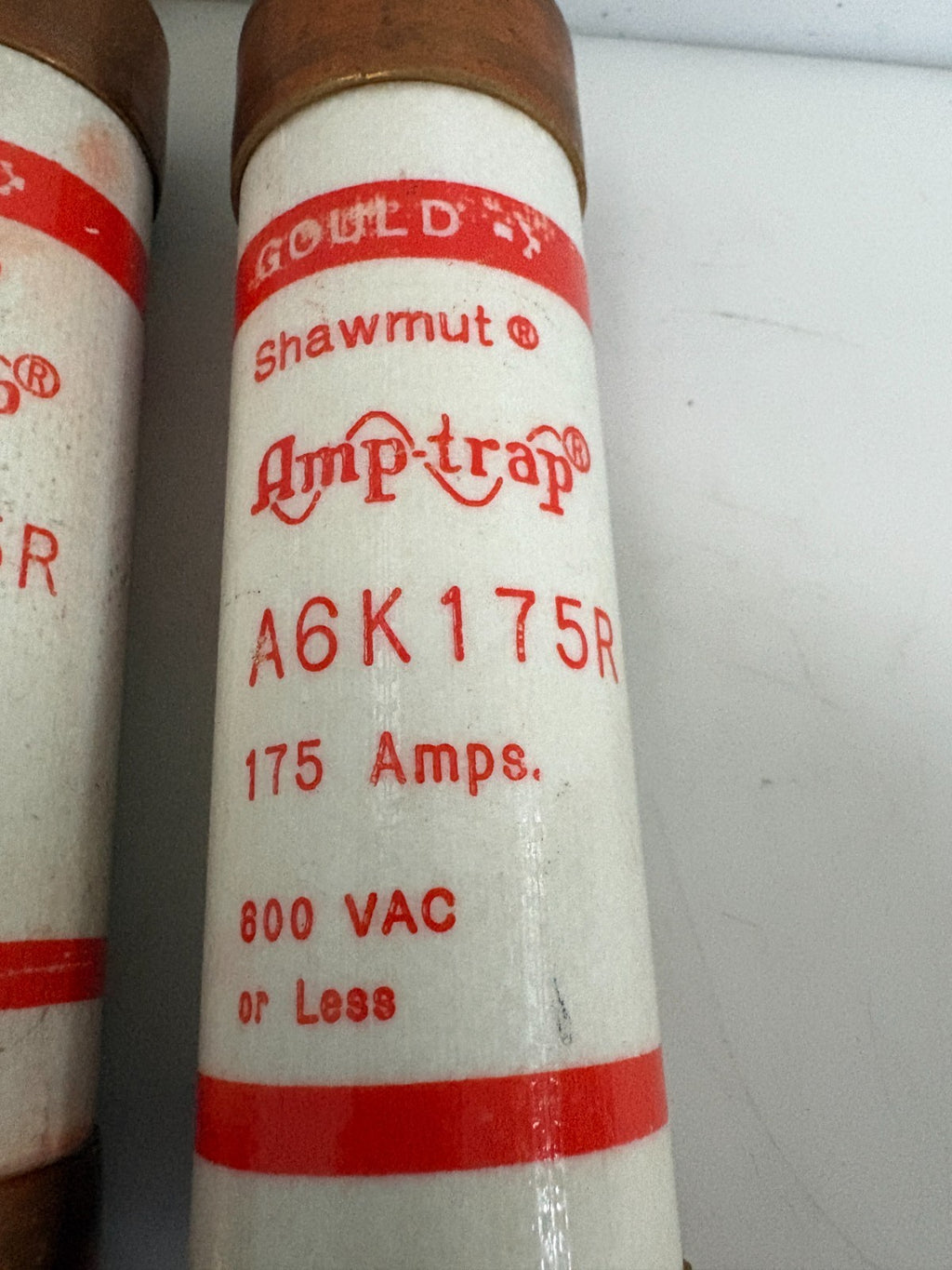 LOT OF 3 GOULD SHAWMUT A6K175R FUSE1