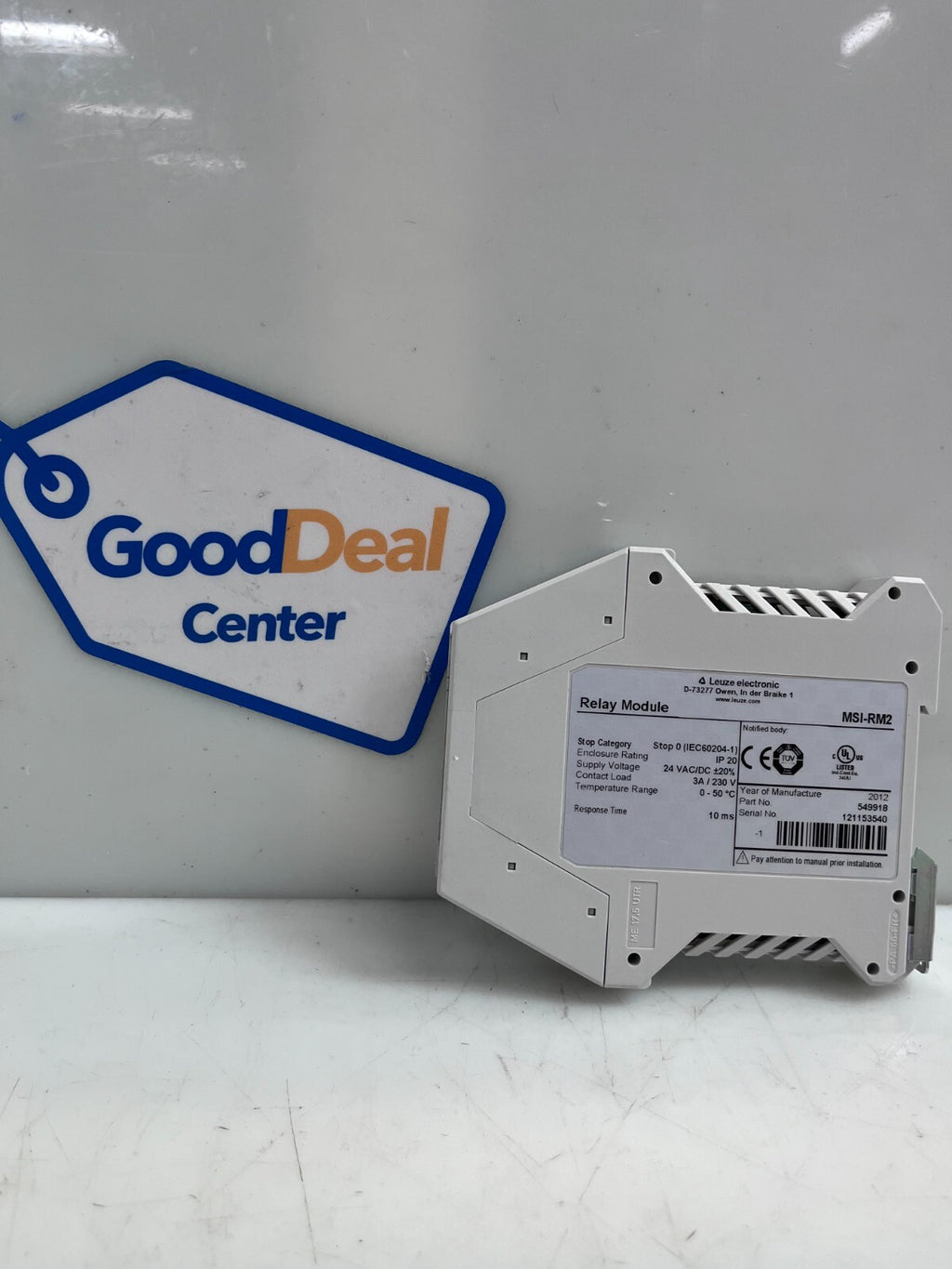 LEUZE ELECTRONIC MSI-RM2 Relay Module 549918