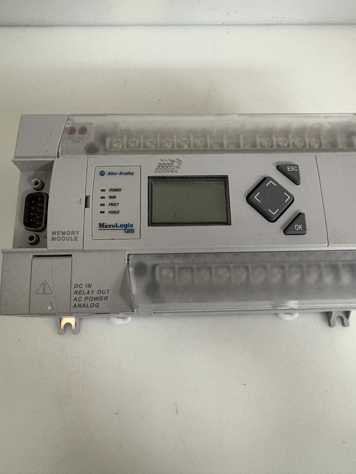 ALLEN BRADLEY MICROLOGIX 1400 32 POINT CONTROLLER1766-L32BWAA