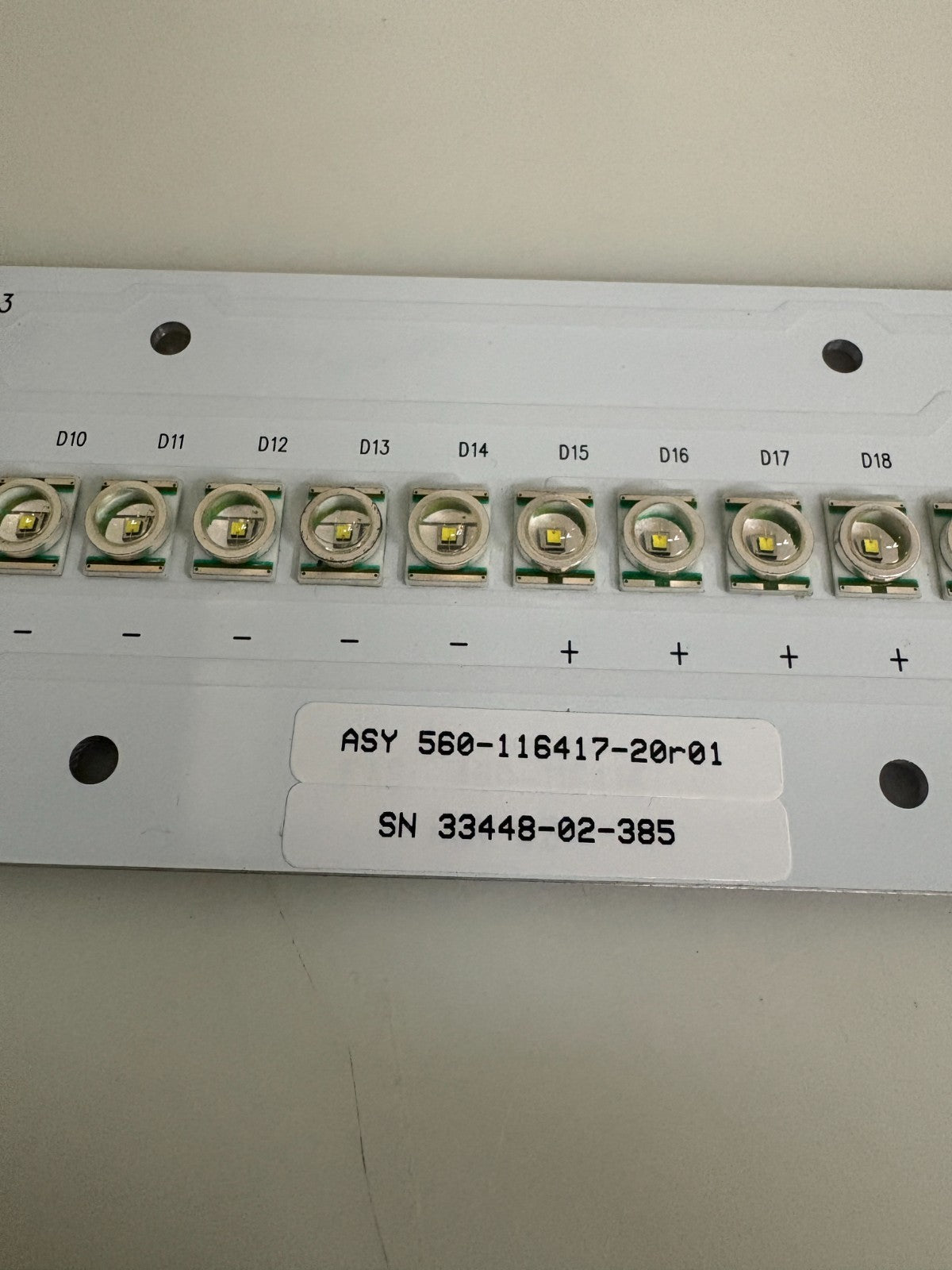 COGNEX CORP LED MODULE 7X4 560-116417-20R012