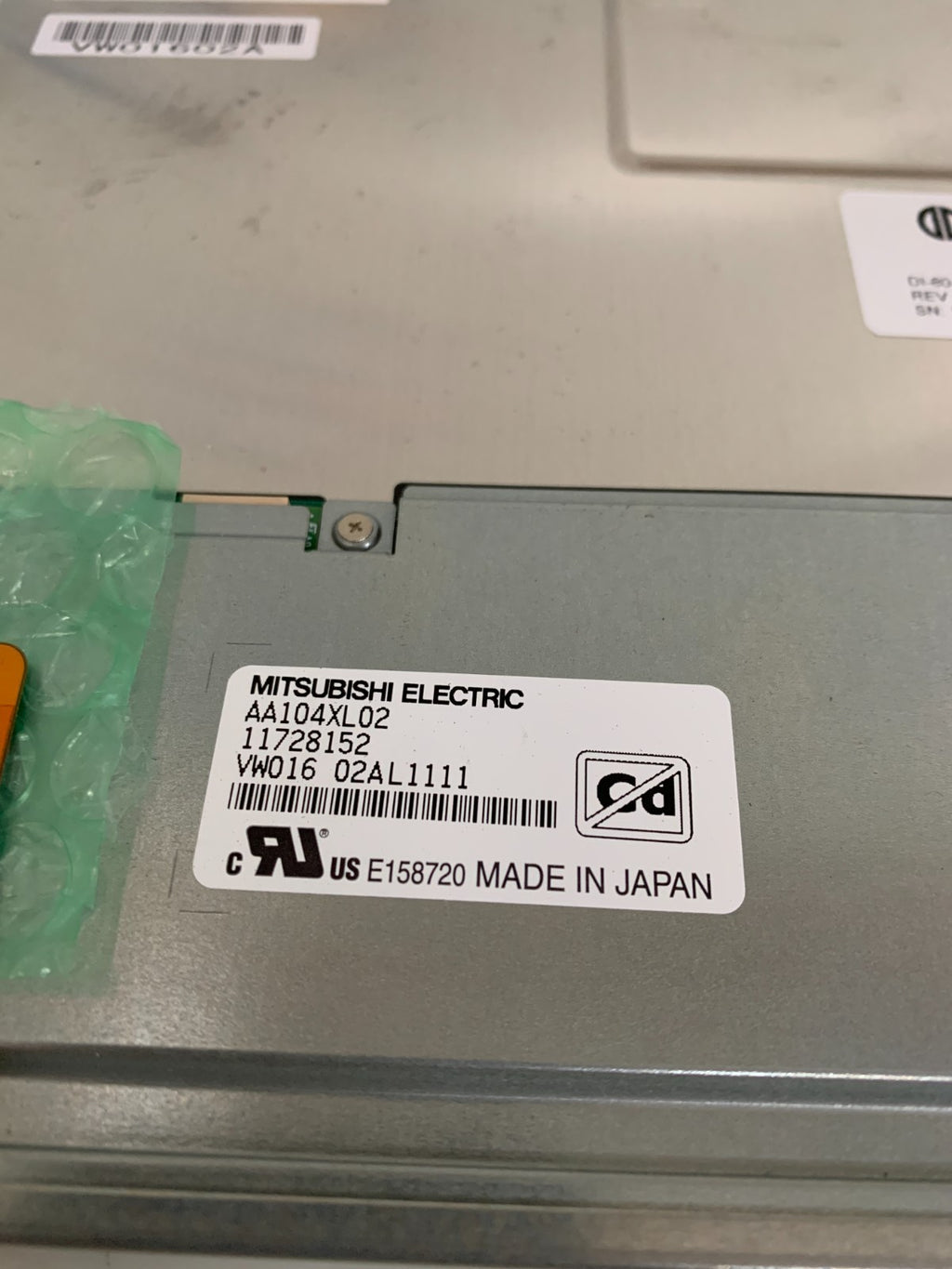 MITSUBISHI LCD DISPLAY PANEL 10,4" AA104XL02