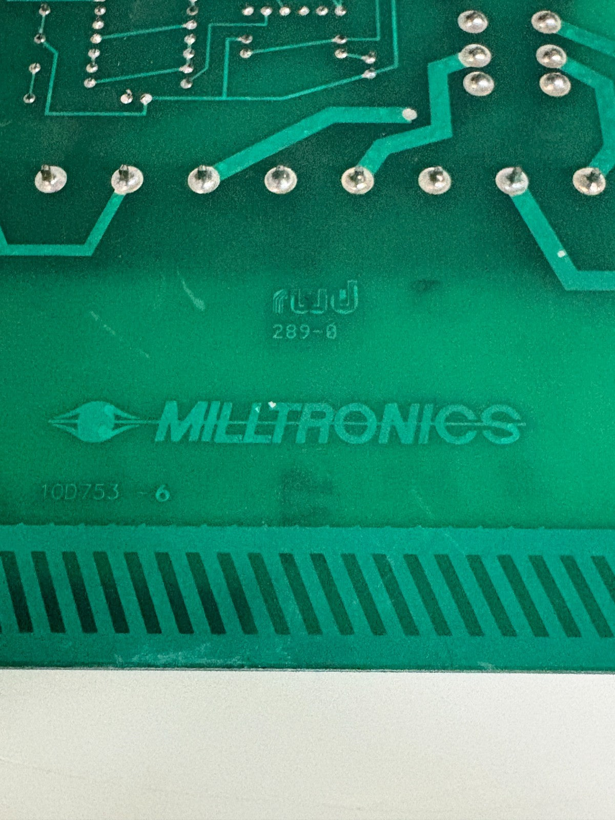 MILLTRONICS MOTION FAILURE ALARM MAIN BOARD 4P5
