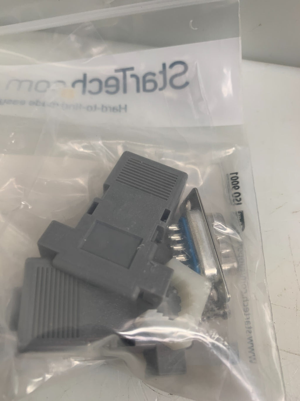 STARTECH D89 Male Connector  C9PSM  w/Plastic Blackshell  (10 per Bag)