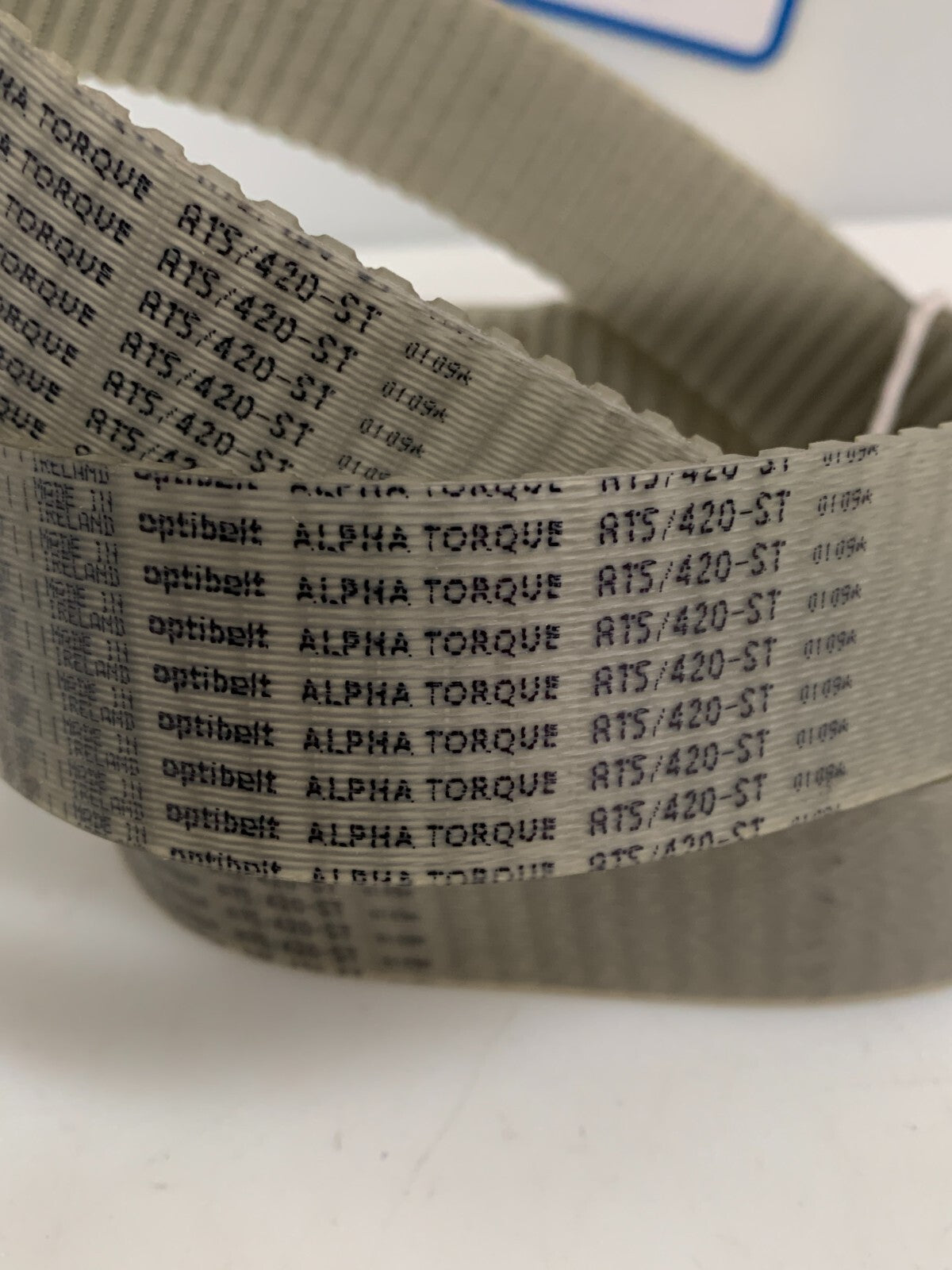 LOT OF 3  OPTIBLET ALPHA TORQUE TIMING BELT RTS/420-ST 0109 A