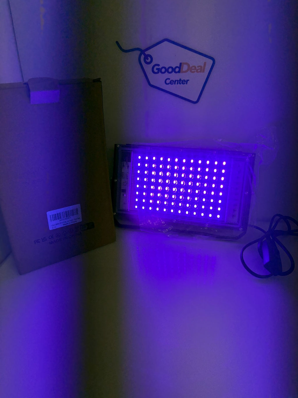 100W BLACK LIGHT UV FLOOD NEON GLOW X003 CB03E30