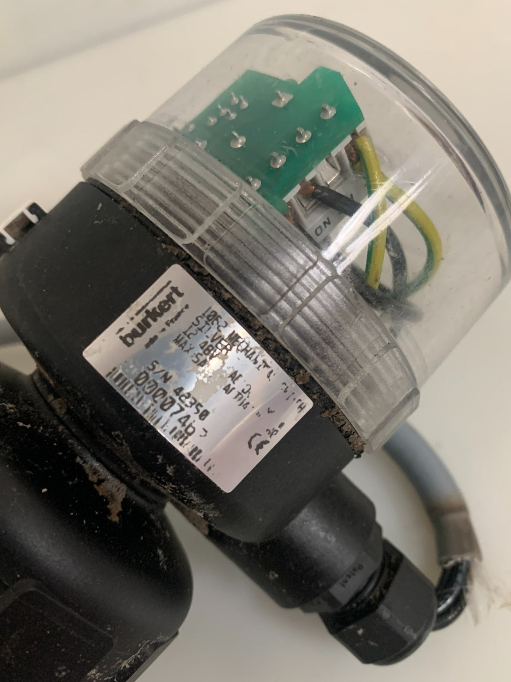 BURKERT FLUID CONTROL METER 00454 6193